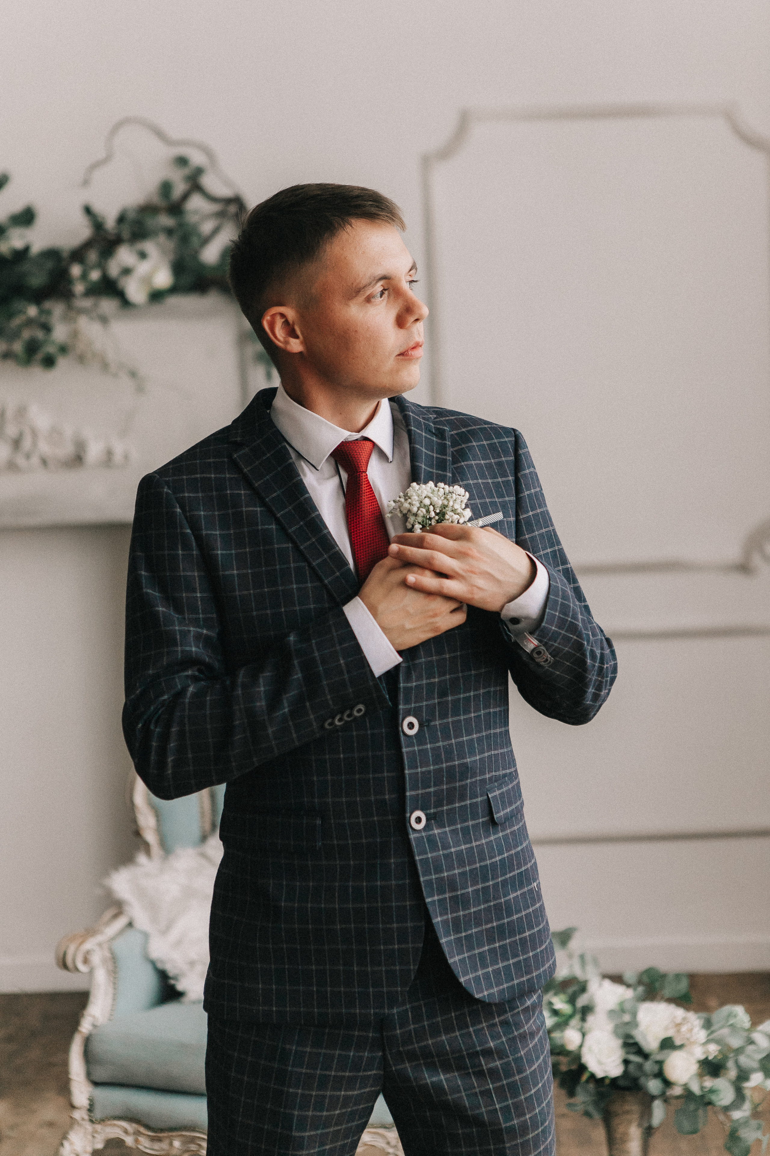 Анастасия и Вячеслав в студии и Бобровой долине. Свадебный фотограф Юлия Сарапульцева, Ижевск