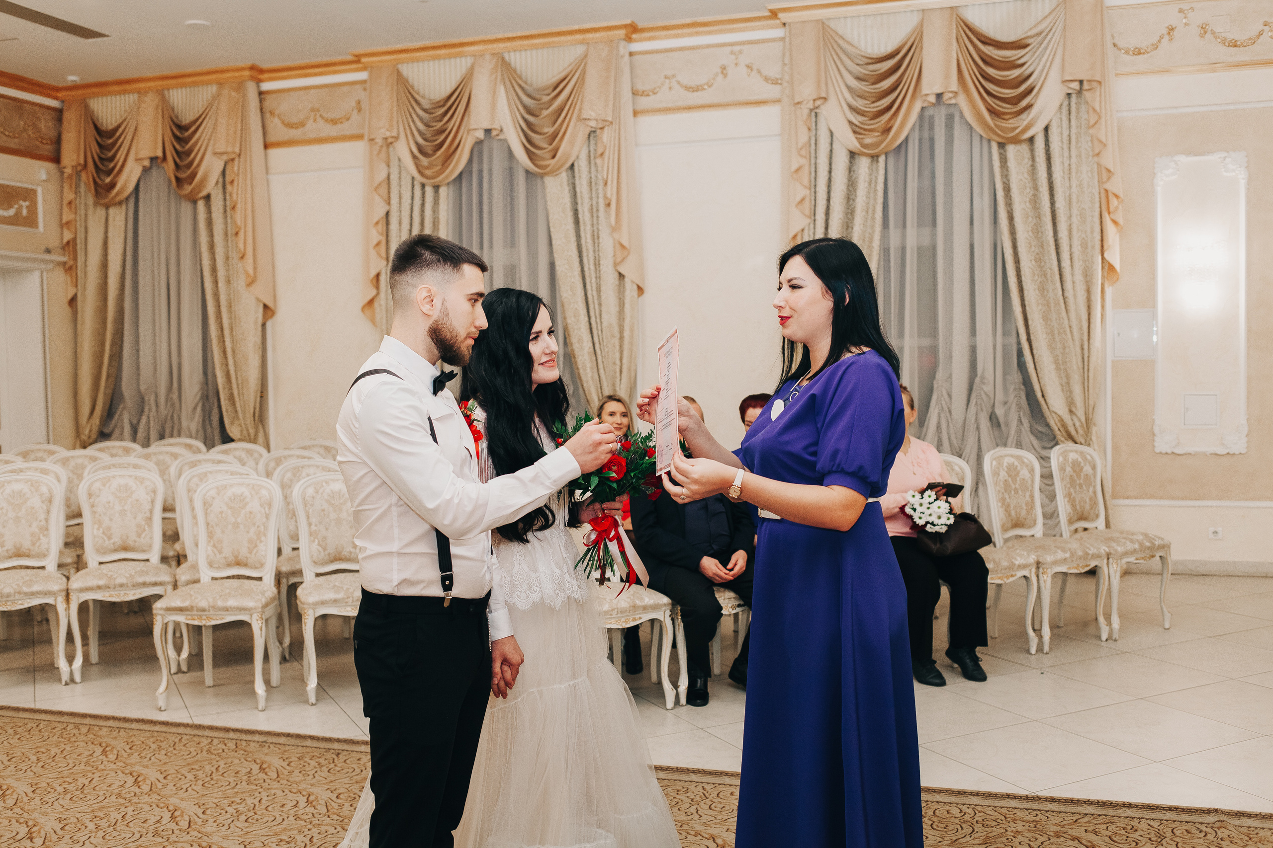 Настя, Сергей. Эрмитаж-холл, зимний сад. Свадебный фотограф Юлия Сарапульцева, Ижевск