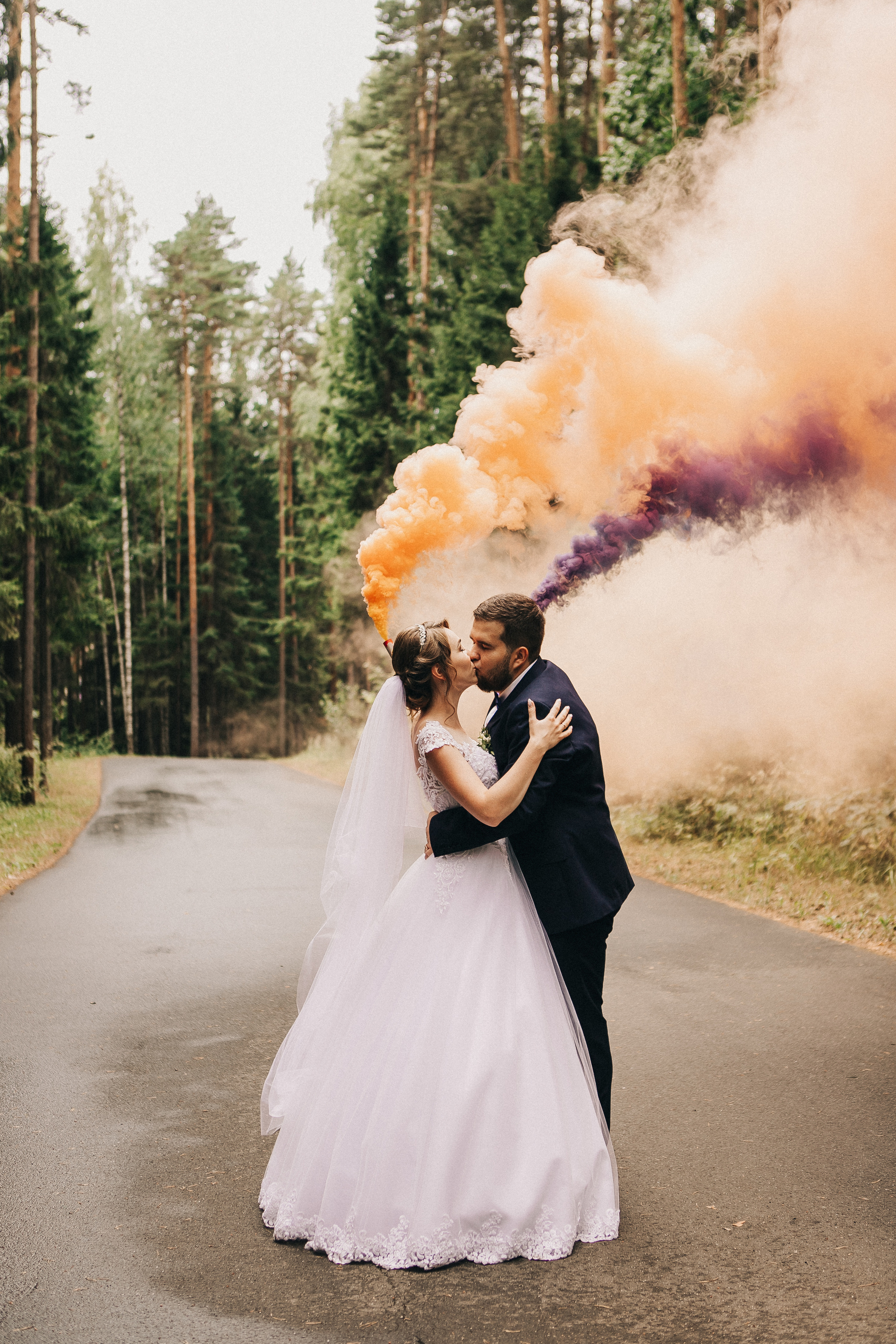 Богдан и Анастасия, Бобровая долина, биатлон. Свадебный фотограф Юлия Сарапульцева, Ижевск