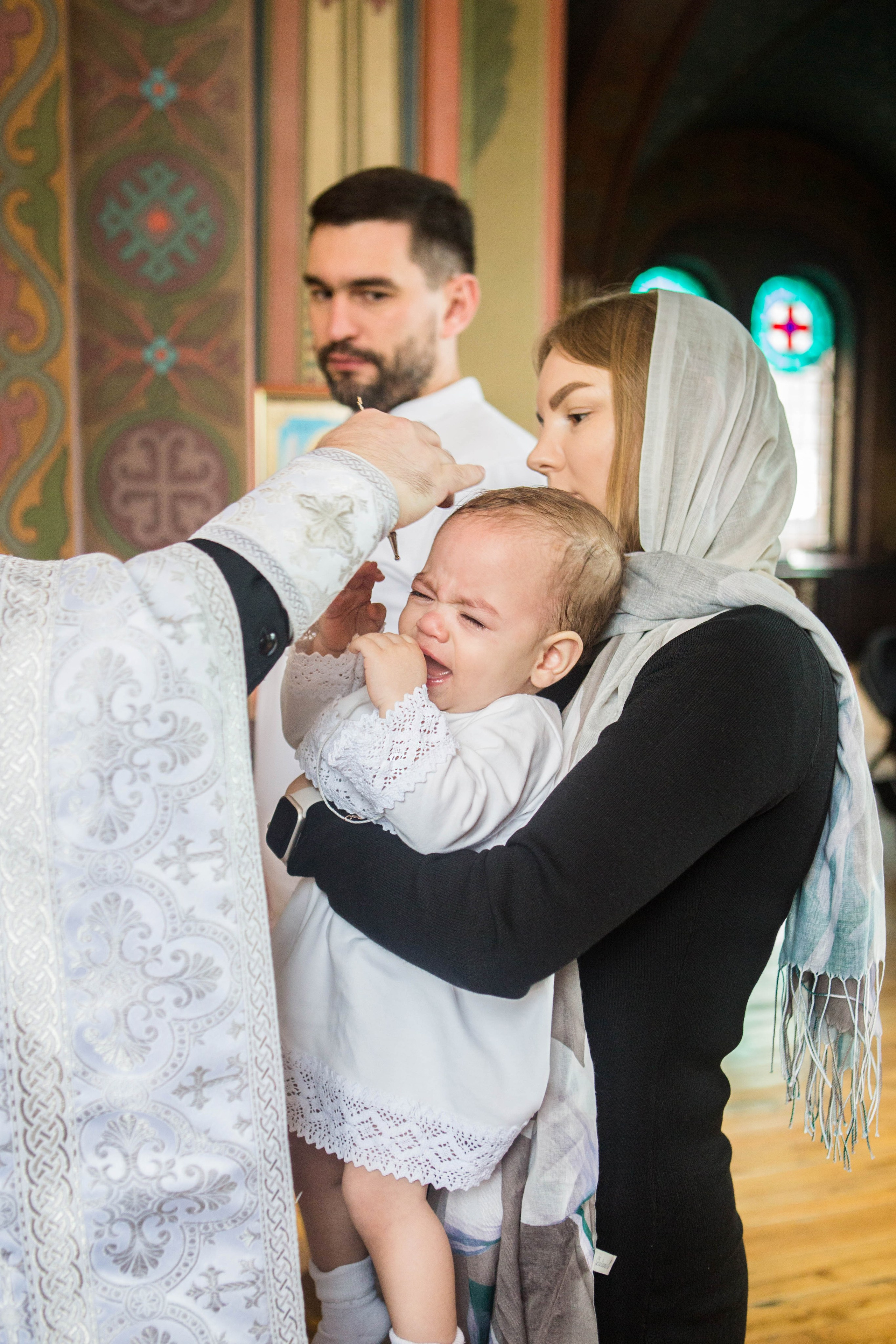 Крещение Елизаветы. Свято-Троицкий Собор. Свадебный семейный и детский фотограф в Краснодаре Карина Федоровская