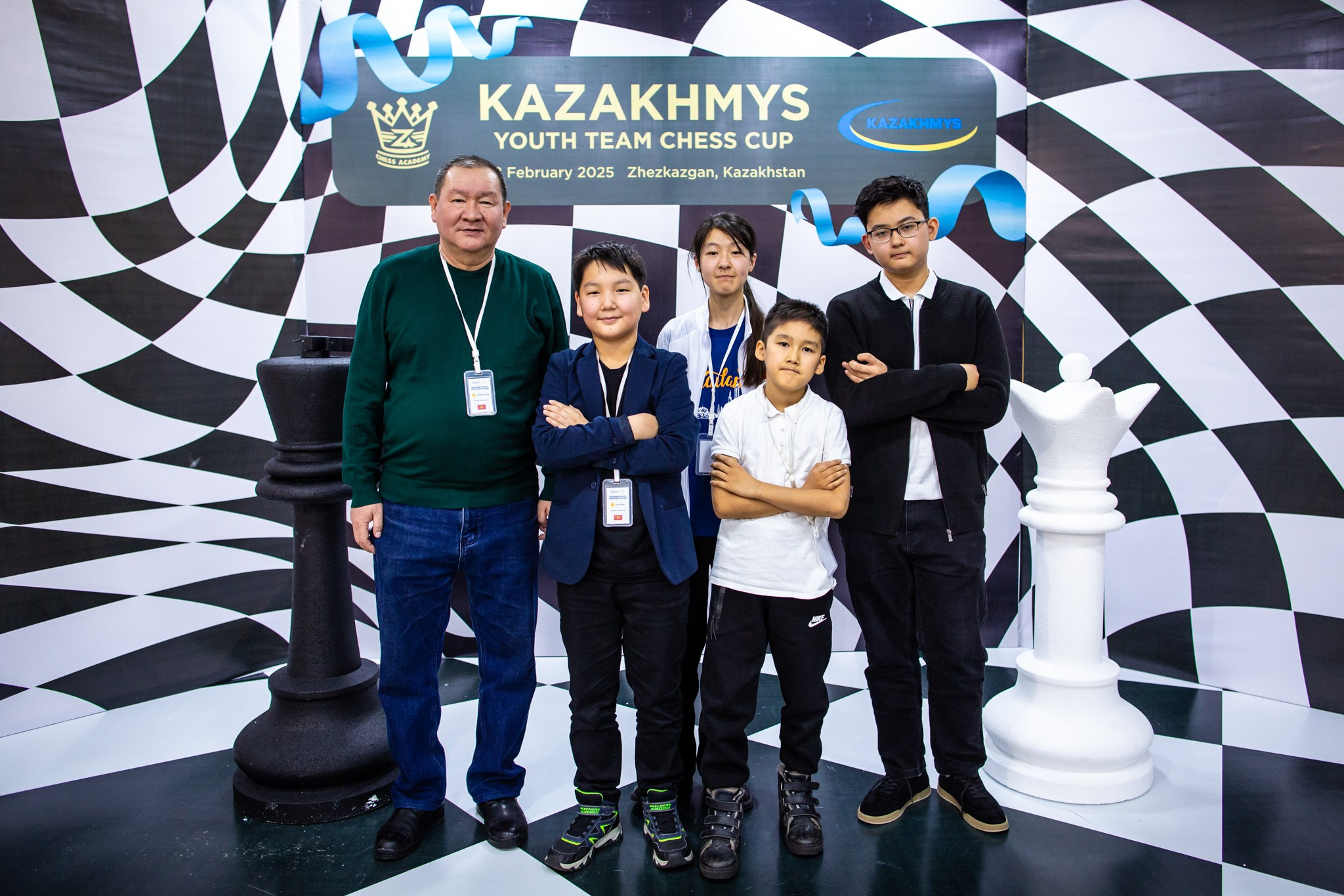 2025.02.02 KAZAKHMYS Youth Team Chess CUP 2025 — Day2_Teams. Фотограф Анна Штурман (репортажная съёмка любых событий и мероприятий) Anna Shtourman photographer