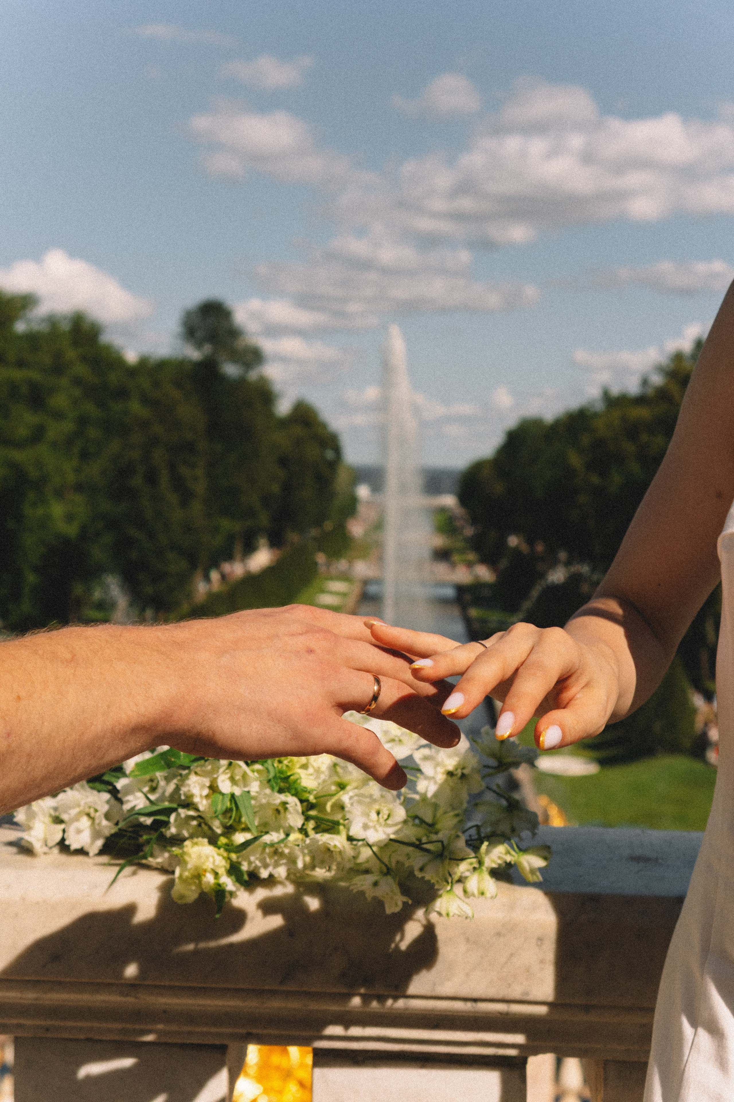 СВАДЕБНАЯ СЬЕМКА В ПЕТЕРГОФЕ И СЬЕМКА РЕПОРТАЖА В ЗАГСЕ ПЕТЕРГОФА. Профессиональный фотограф, Санкт-Петербург — Виктория Богомолова