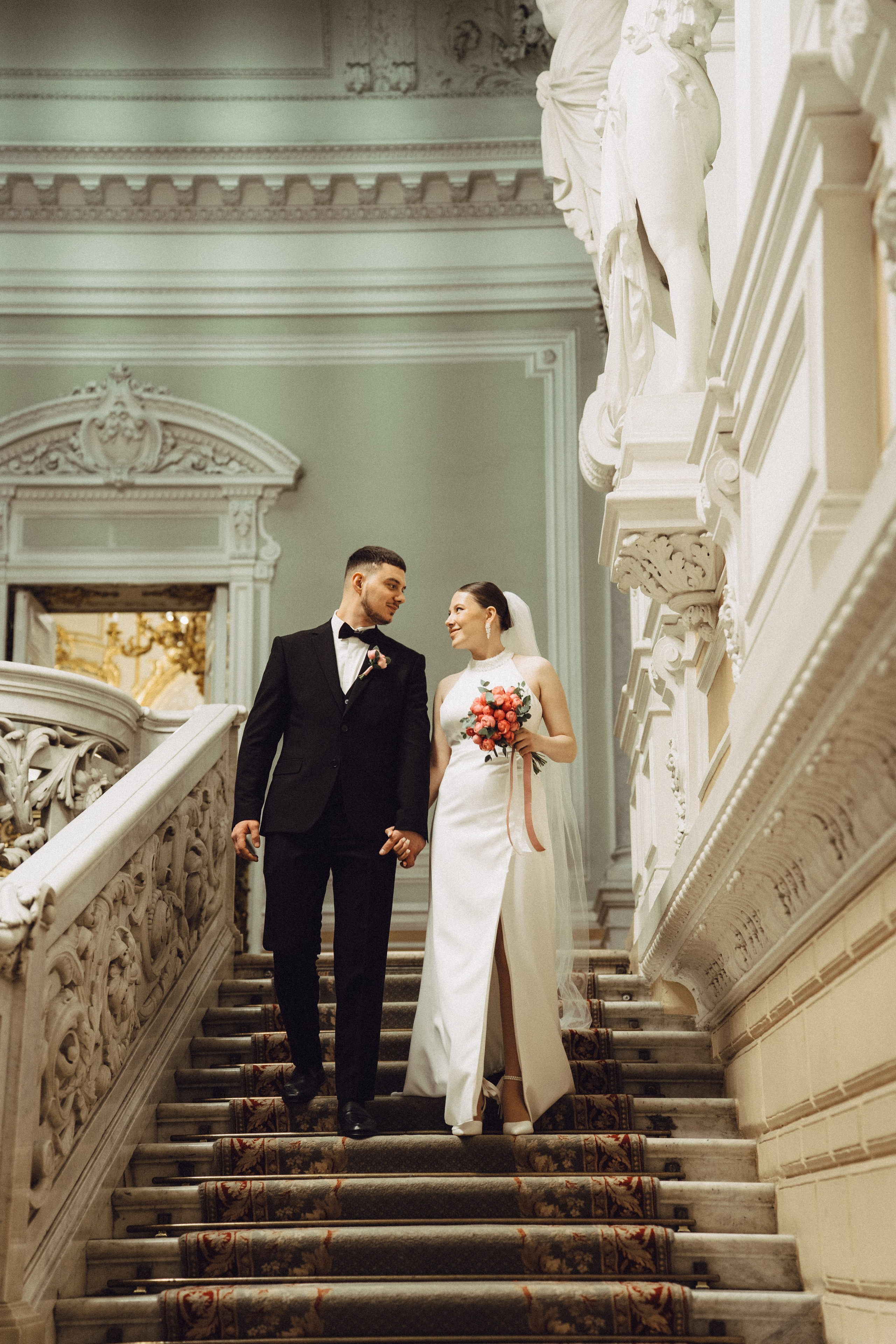 СВАДЕБНАЯ СЬЕМКА В ПЕВОМ ДВОРЦЕ БРАКОСОЧЕТАНИЯ. Профессиональный фотограф, Санкт-Петербург — Виктория Богомолова
