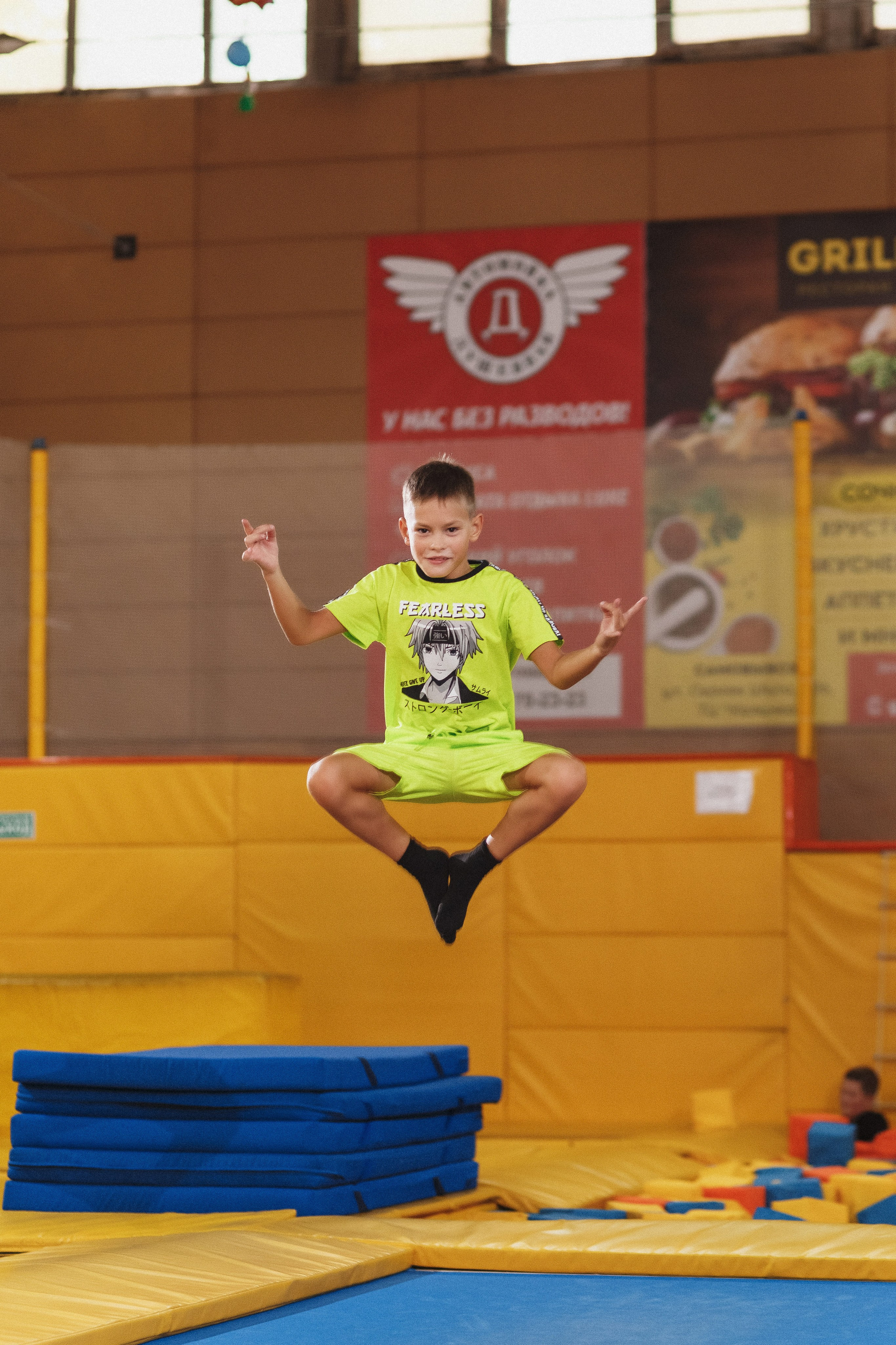 Веселые моменты: День рождения Даниила в 'В облака' Таганрога. Свадебный и семейный фотограф в Таганроге Бакарюк Антон