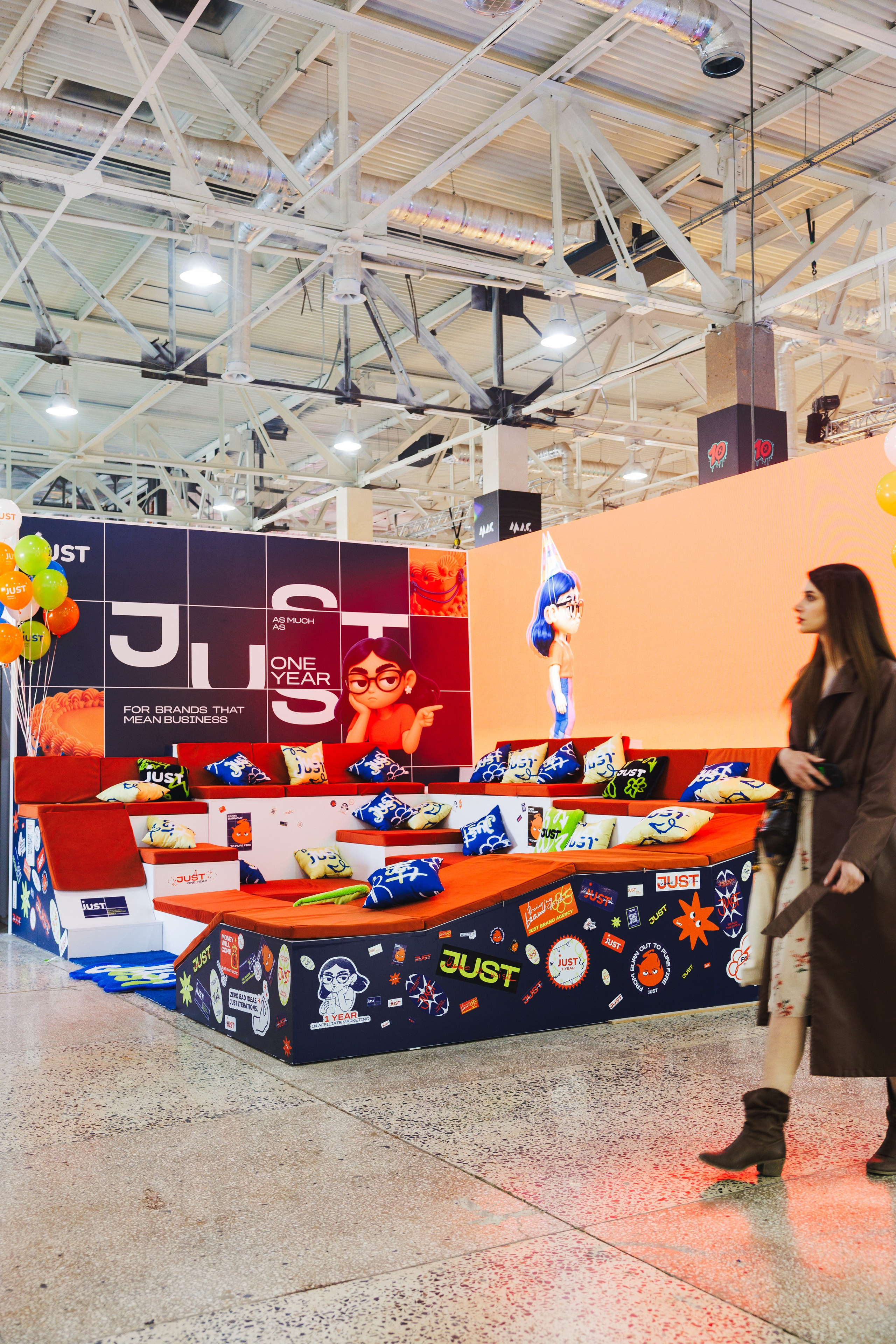 JUST ONE YEAR | MAC Yerevan. JUST BRAND AGENCY