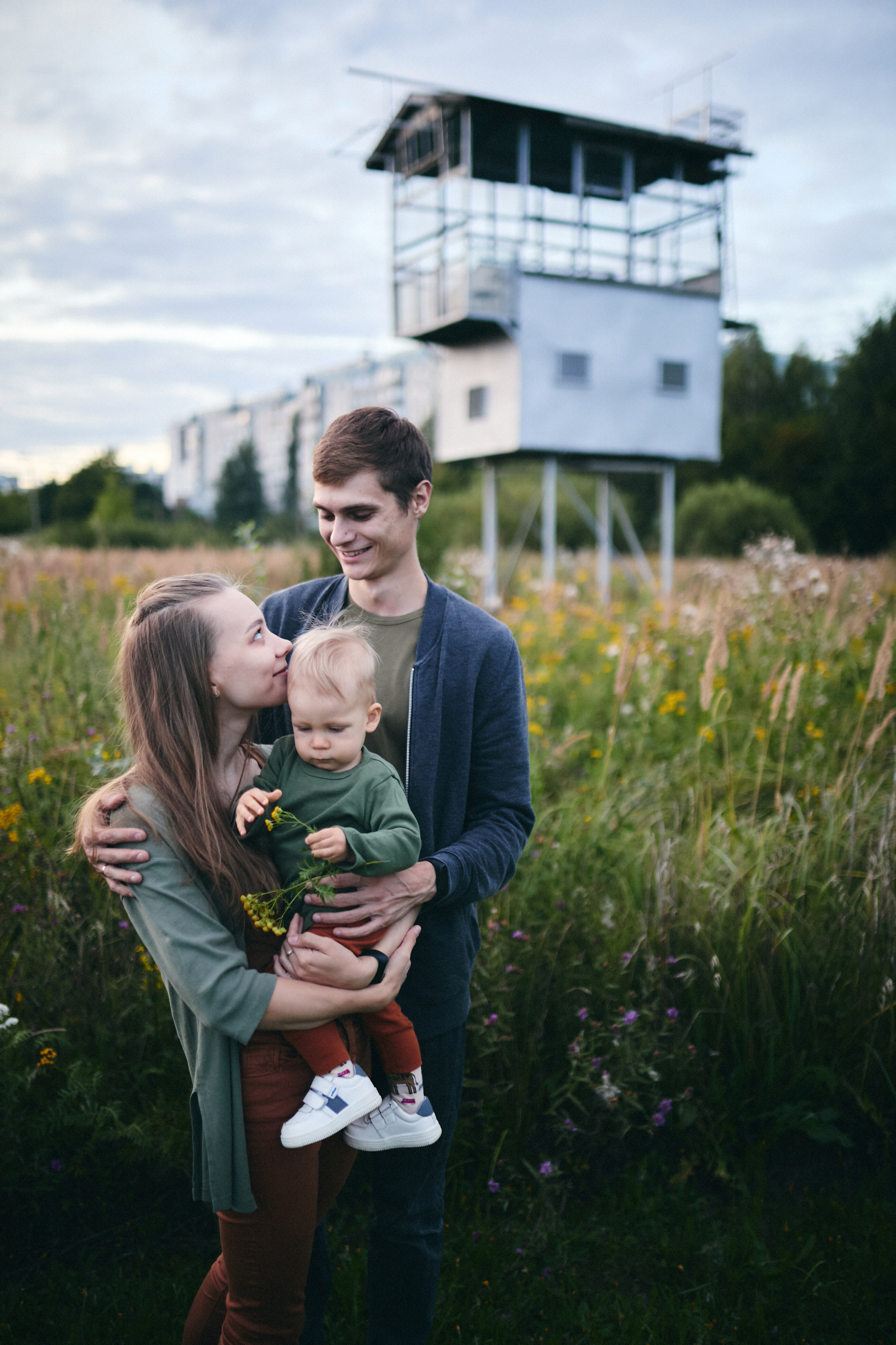 Кристина, Леша и Стёпа. Фотограф София Комкина