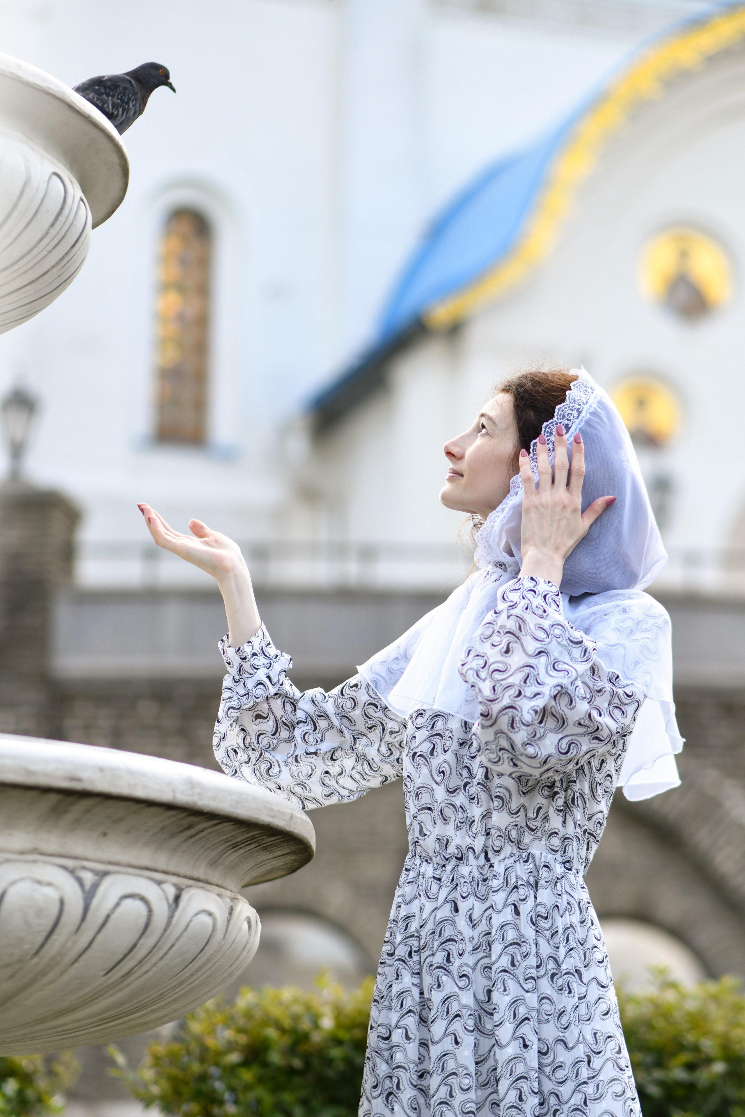 Женя в Храме Покрова Пресвятой Богородицы в Ясенево. Свадебный и портретный фотограф в Москве Галина Борисова