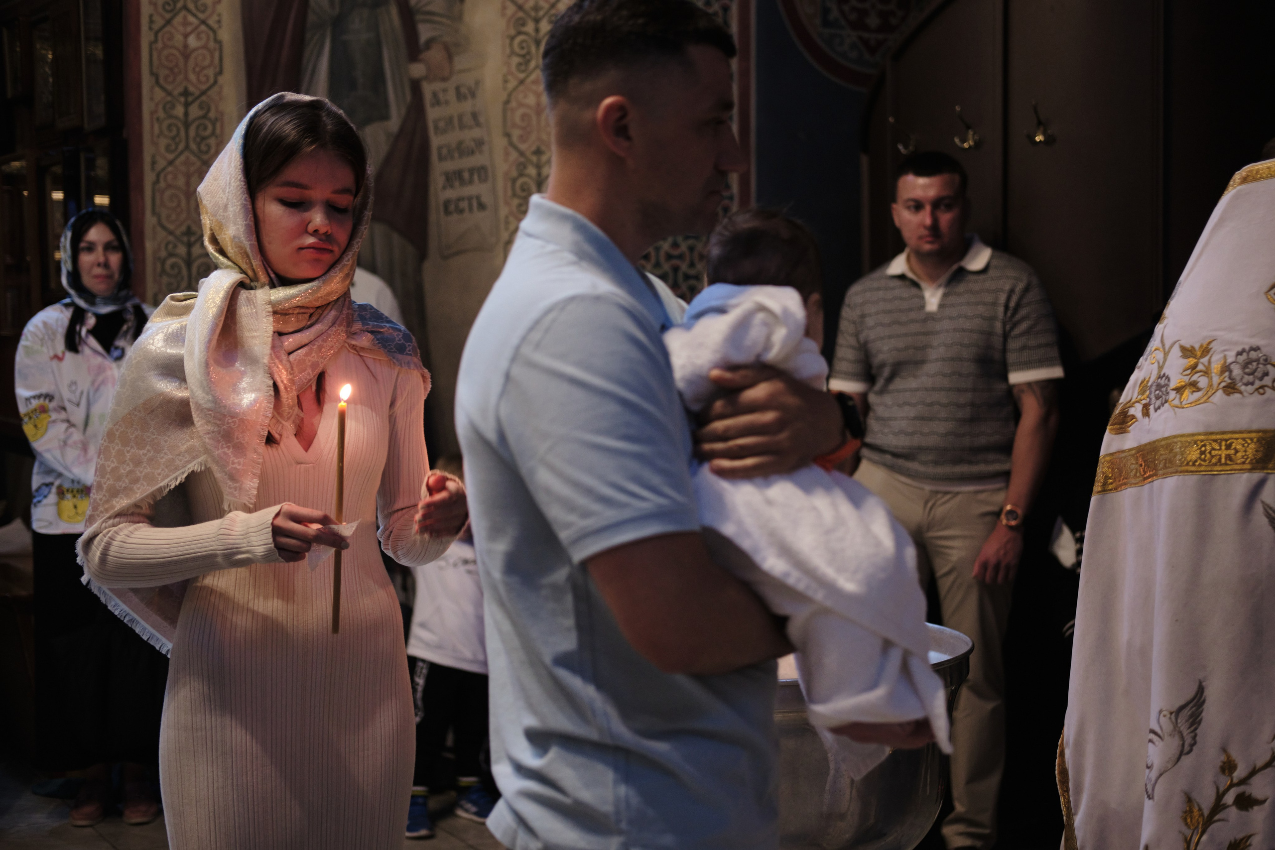 Крещение младенца. Фотограф в Анапе и Краснодаре Тина