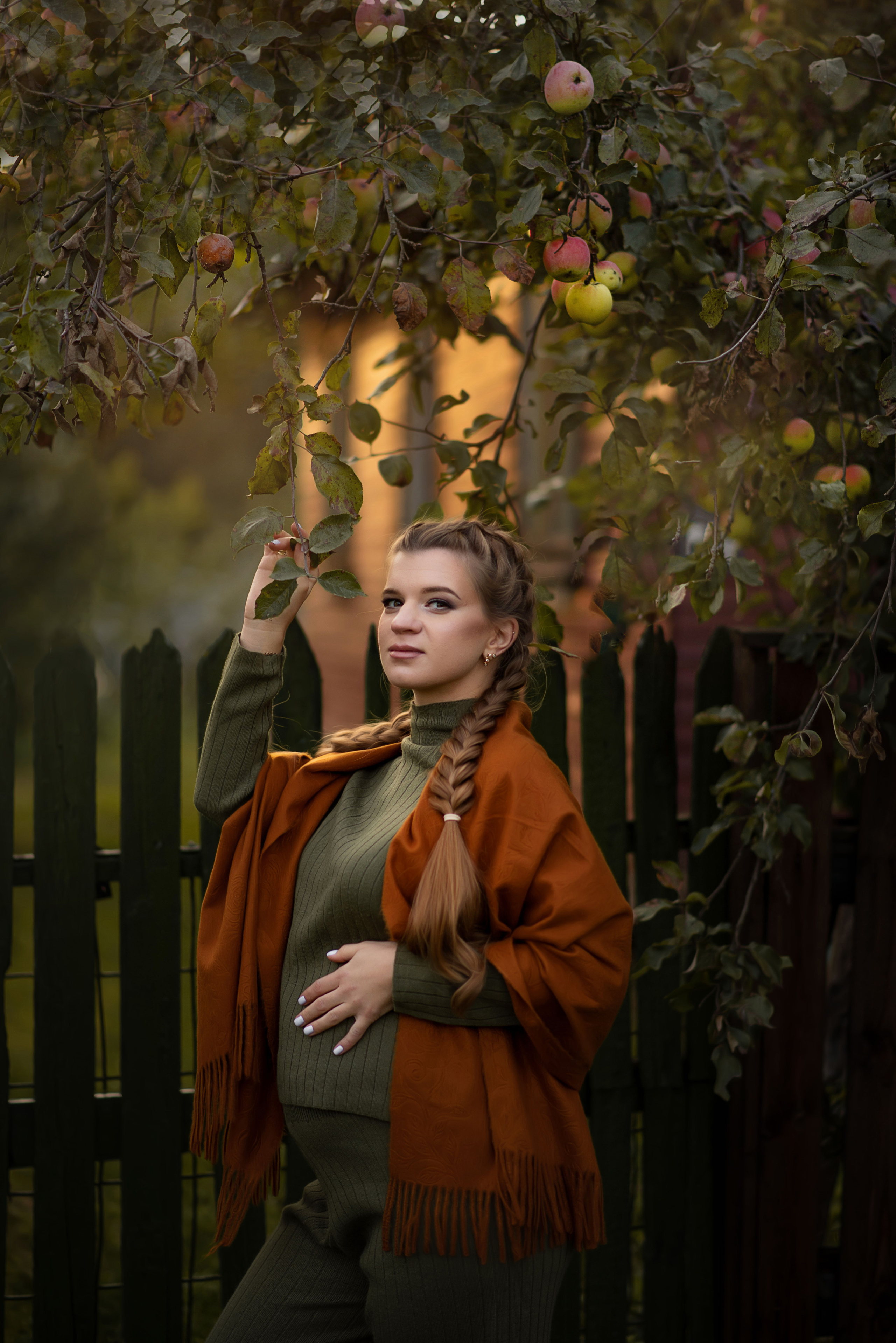 Осенние яблоки. Свадебный, семейный и детский фотограф в Москве и области