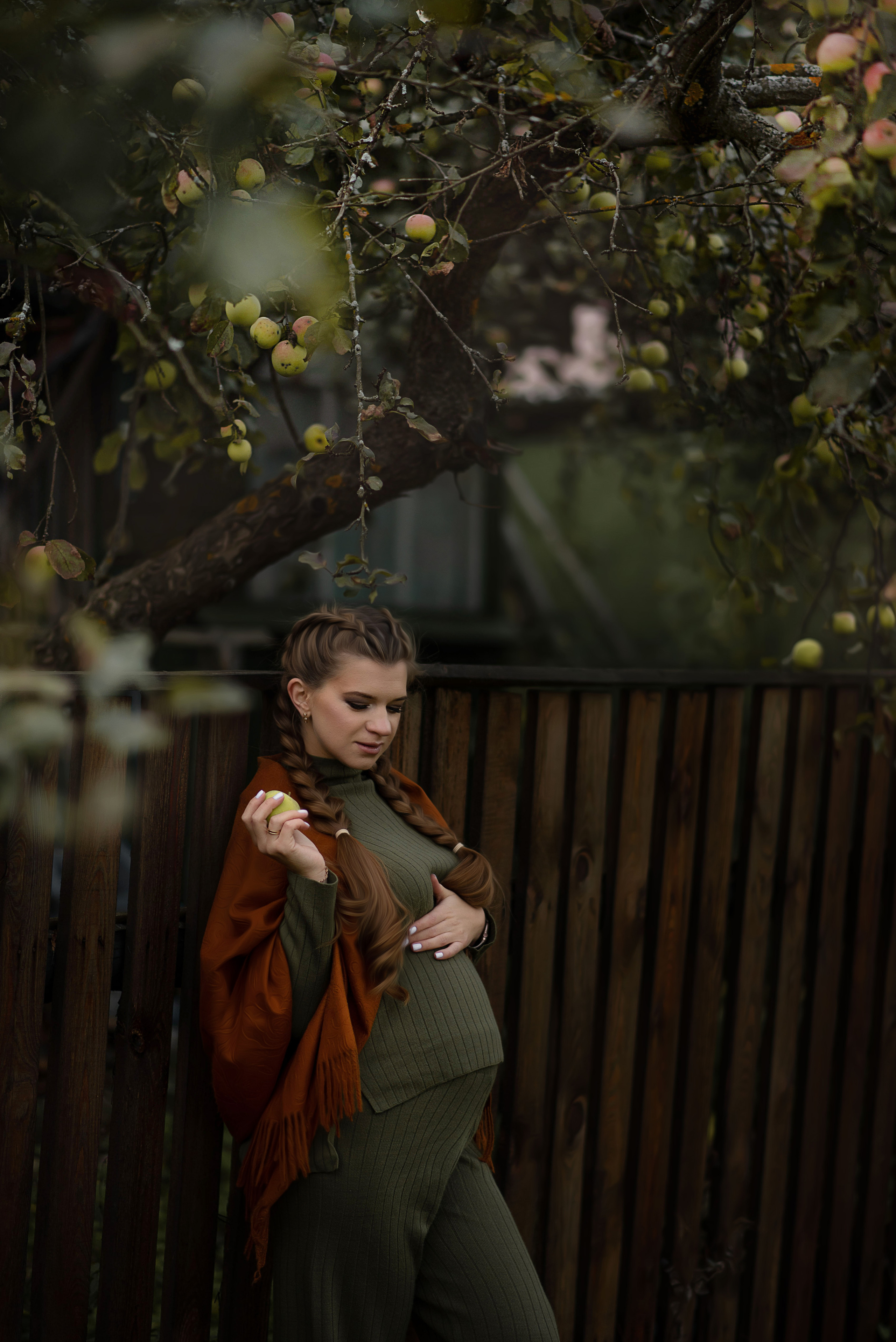 Осенние яблоки. Свадебный, семейный и детский фотограф в Москве и области