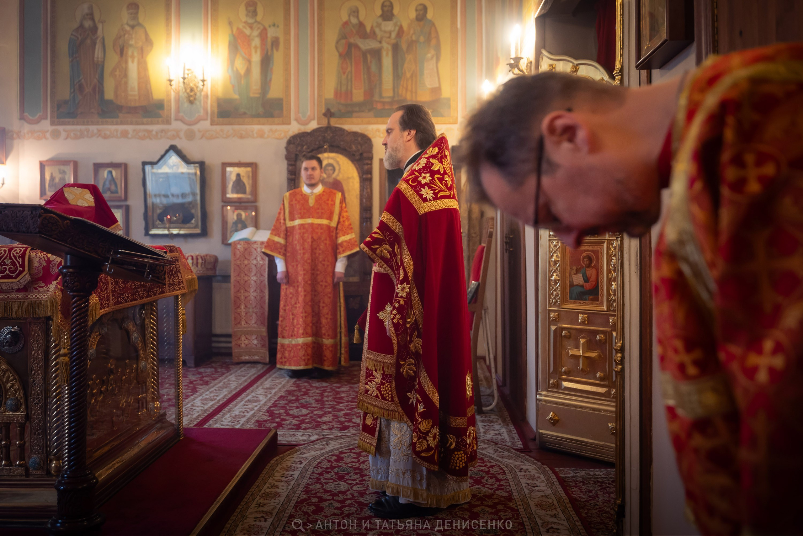 Храм Преображения Господня в Богородском. Антипасха. Антон и Татьяна Денисенко — В храме