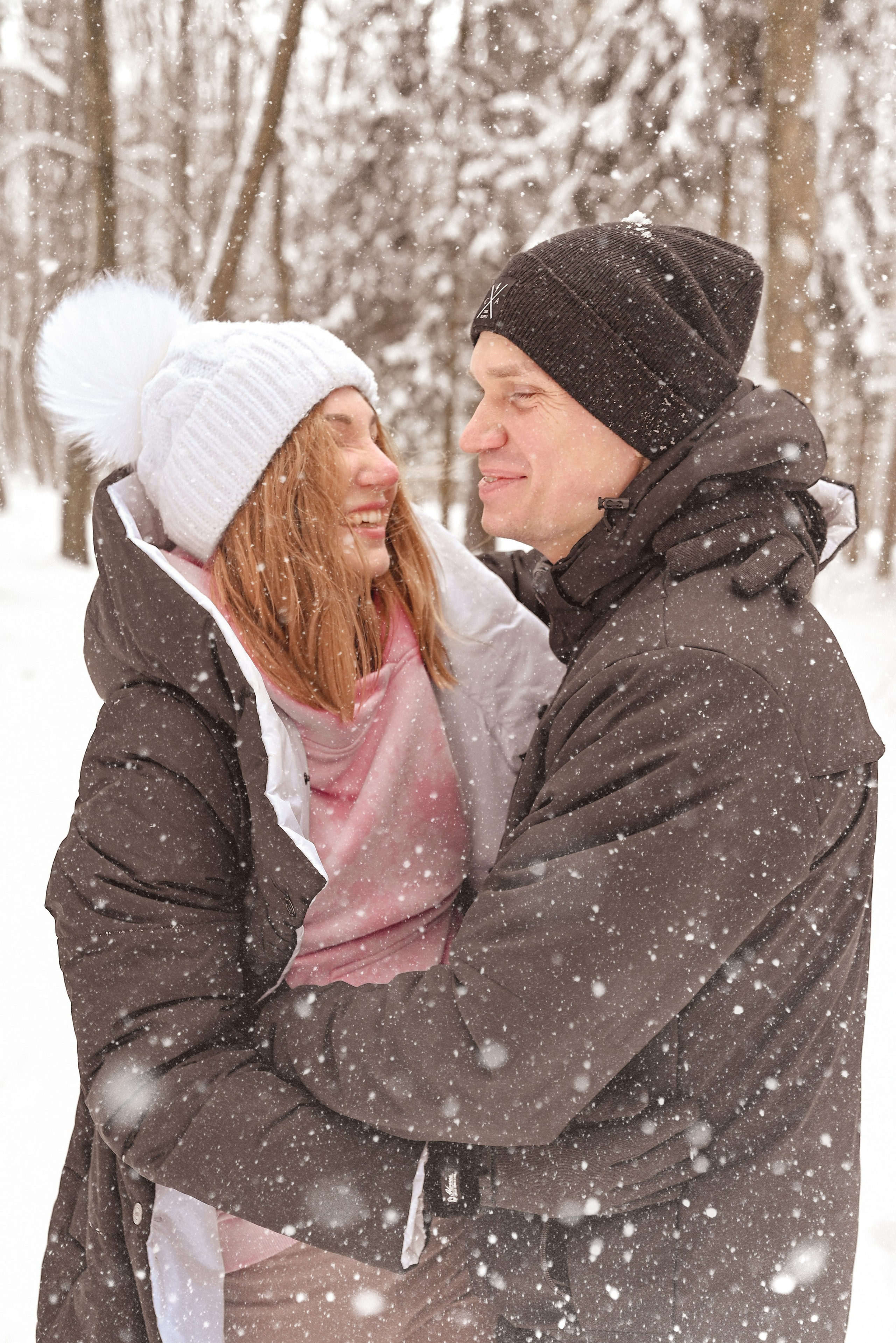 Зимний лес. Фотограф на Крещение. Семейный фотограф. Москва