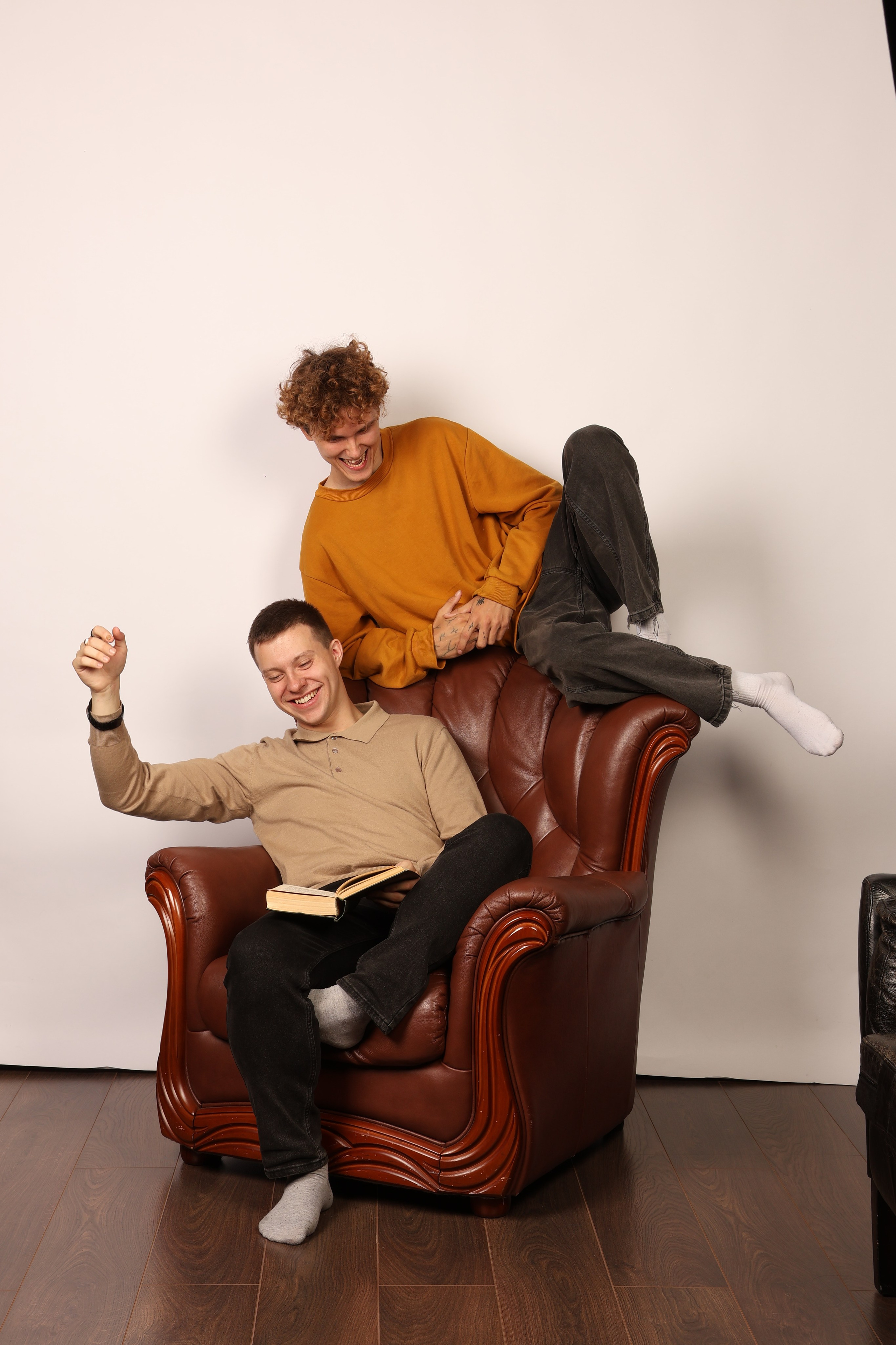 Musicians. Mintonov's Film Studio