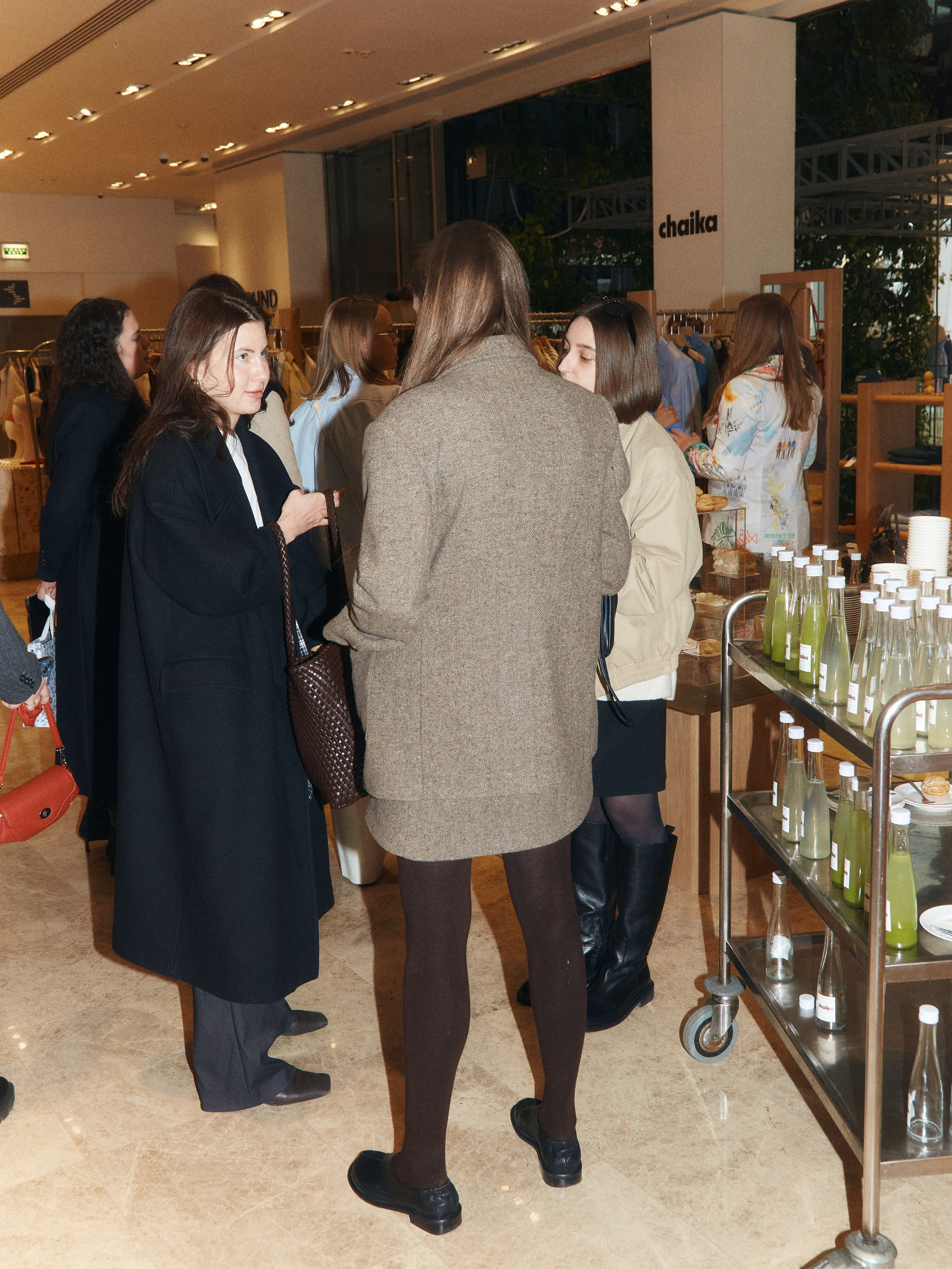 CHAIKA store opening in Tsvetnoy. Photographer Daria Ilkevich