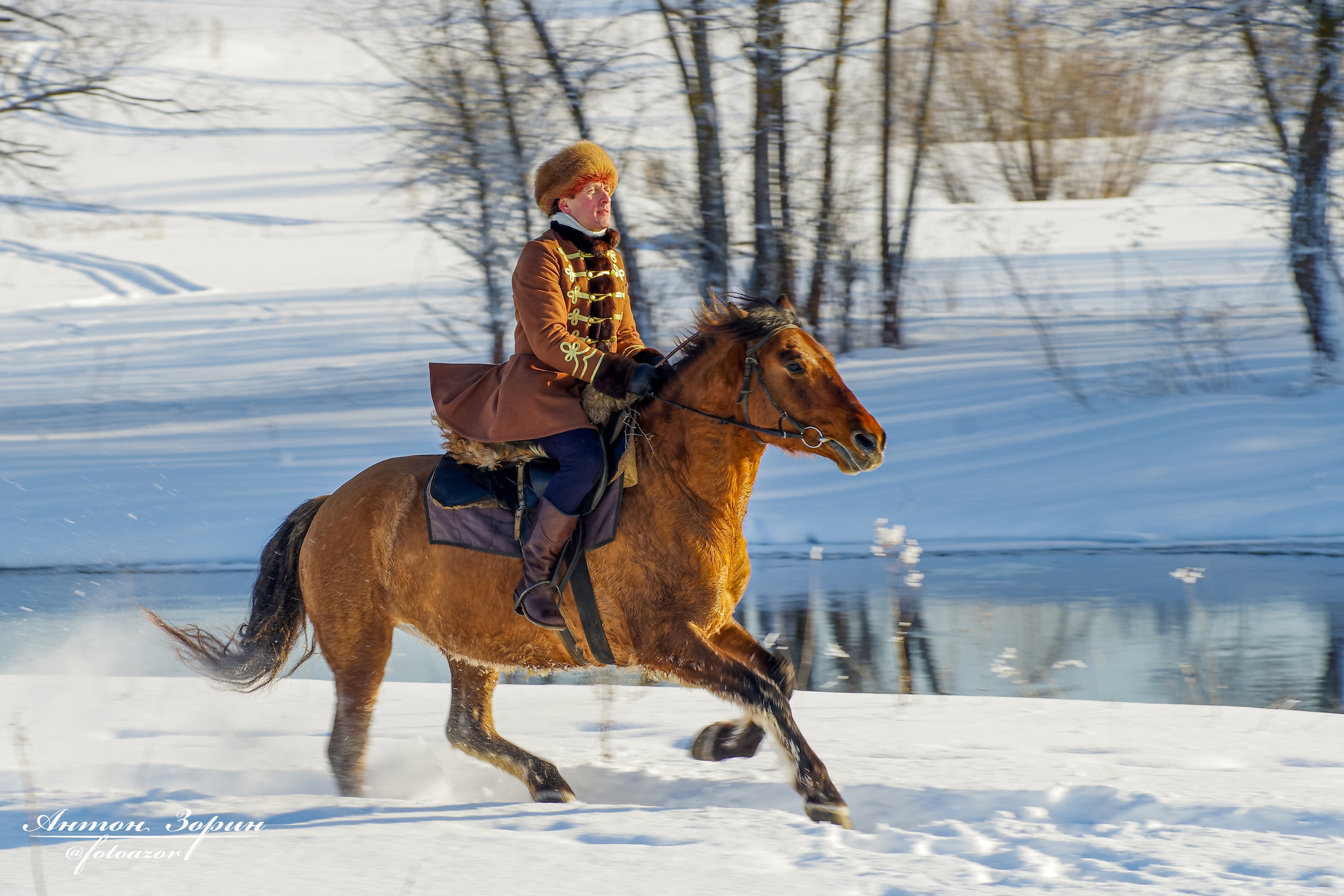 Конная охота. Семейный и детский фотограф Антон Зорин