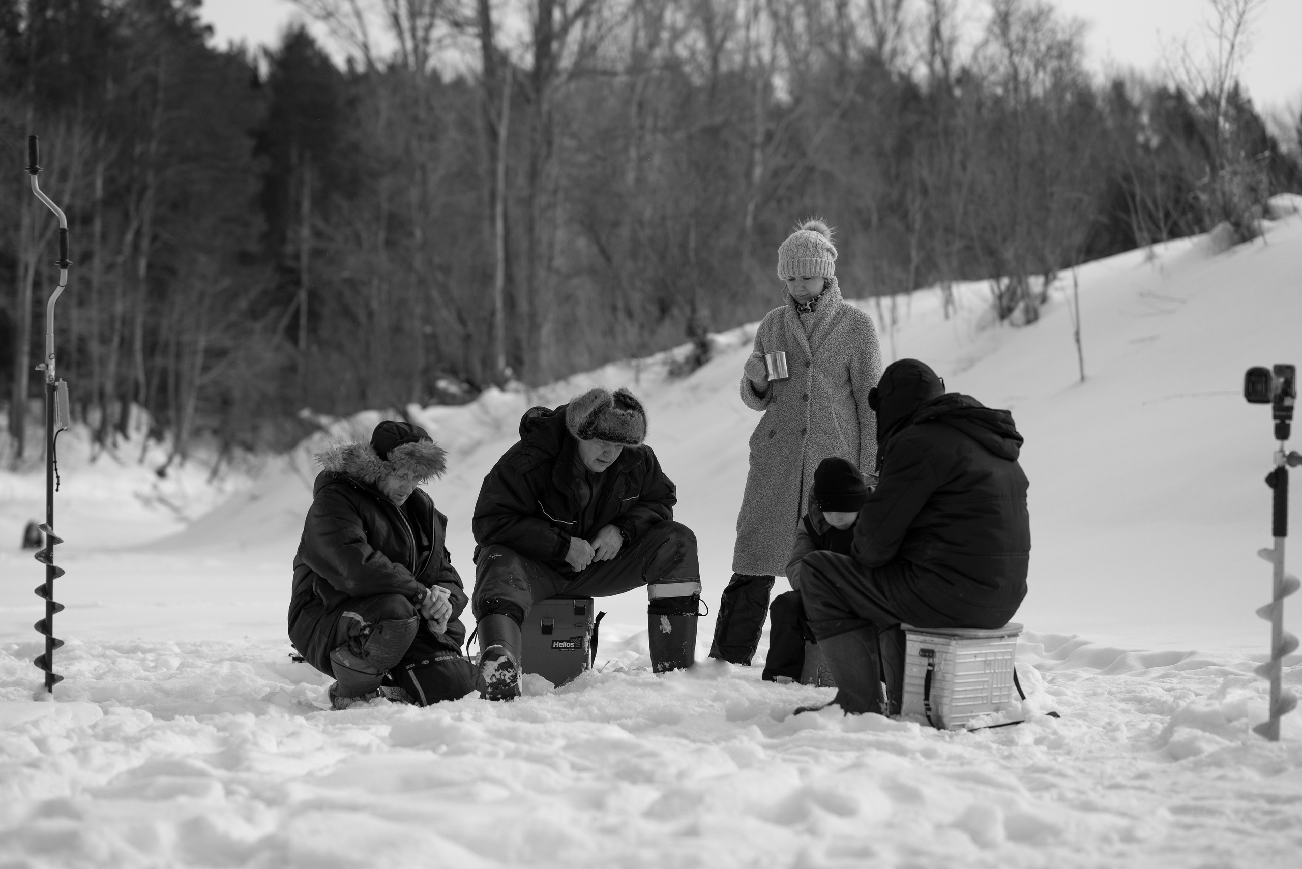 Зимняя рыбалка. Фотограф в Тюмени Голышева Елена