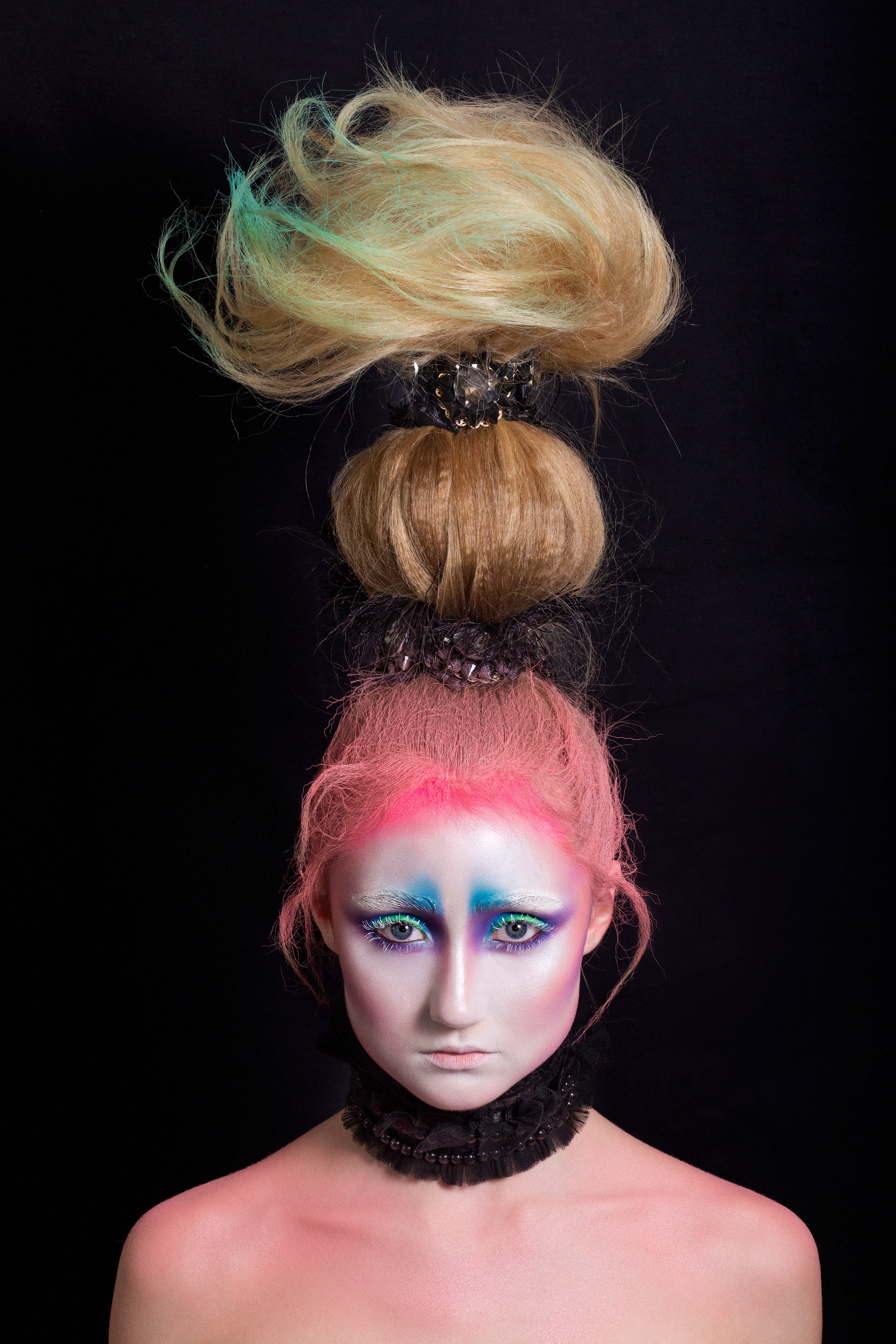 Съёмка для Чемпионата по визажу и парикмахерскому искусству, визажист Инна Воронцова. Татьяна Мирзоян