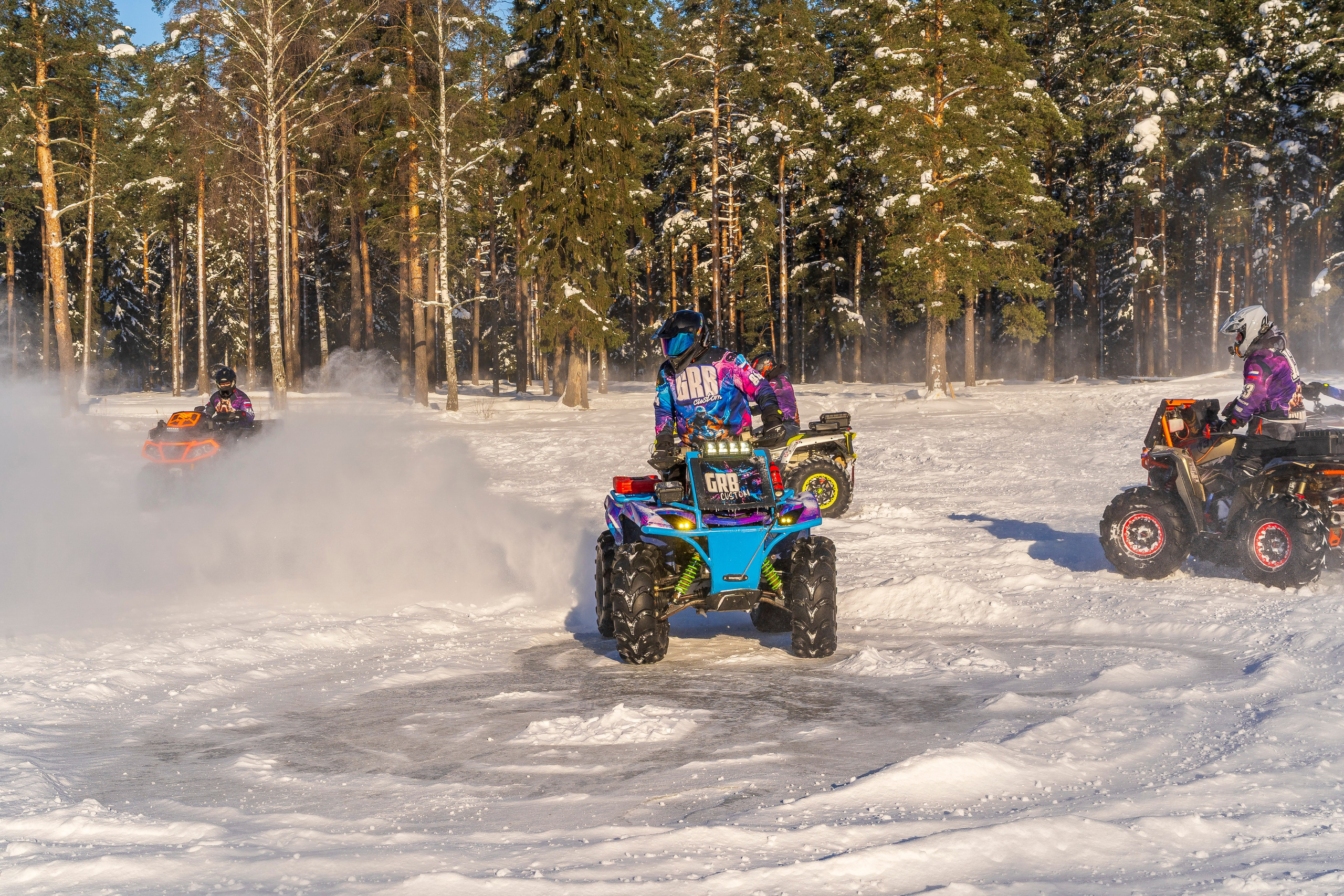 Кудрово ATV. Графический дизайнер Илья Левченко