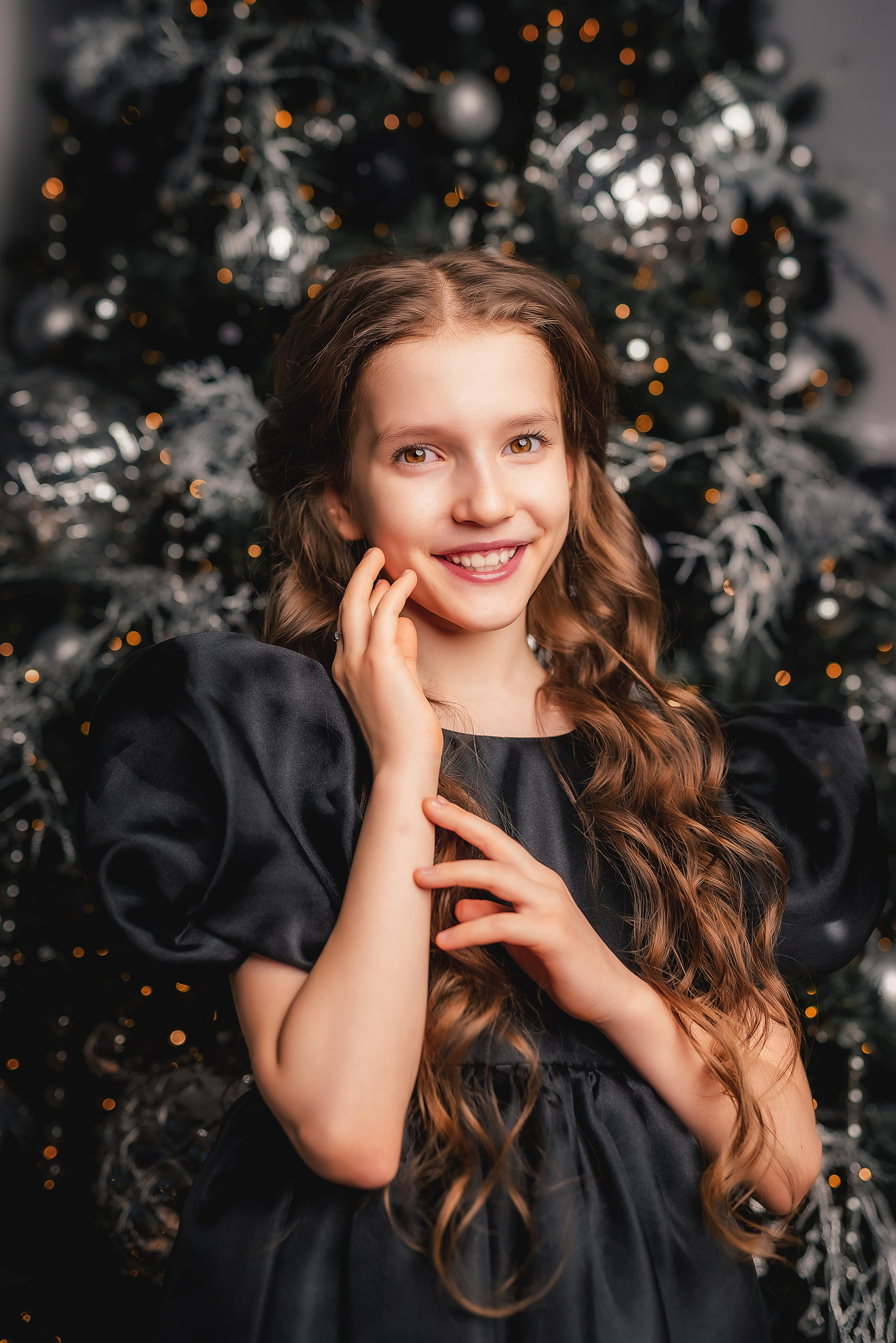 Новогодняя фотосессия для Алины. Семейный, детский фотограф в Воронеже Анна Никитина