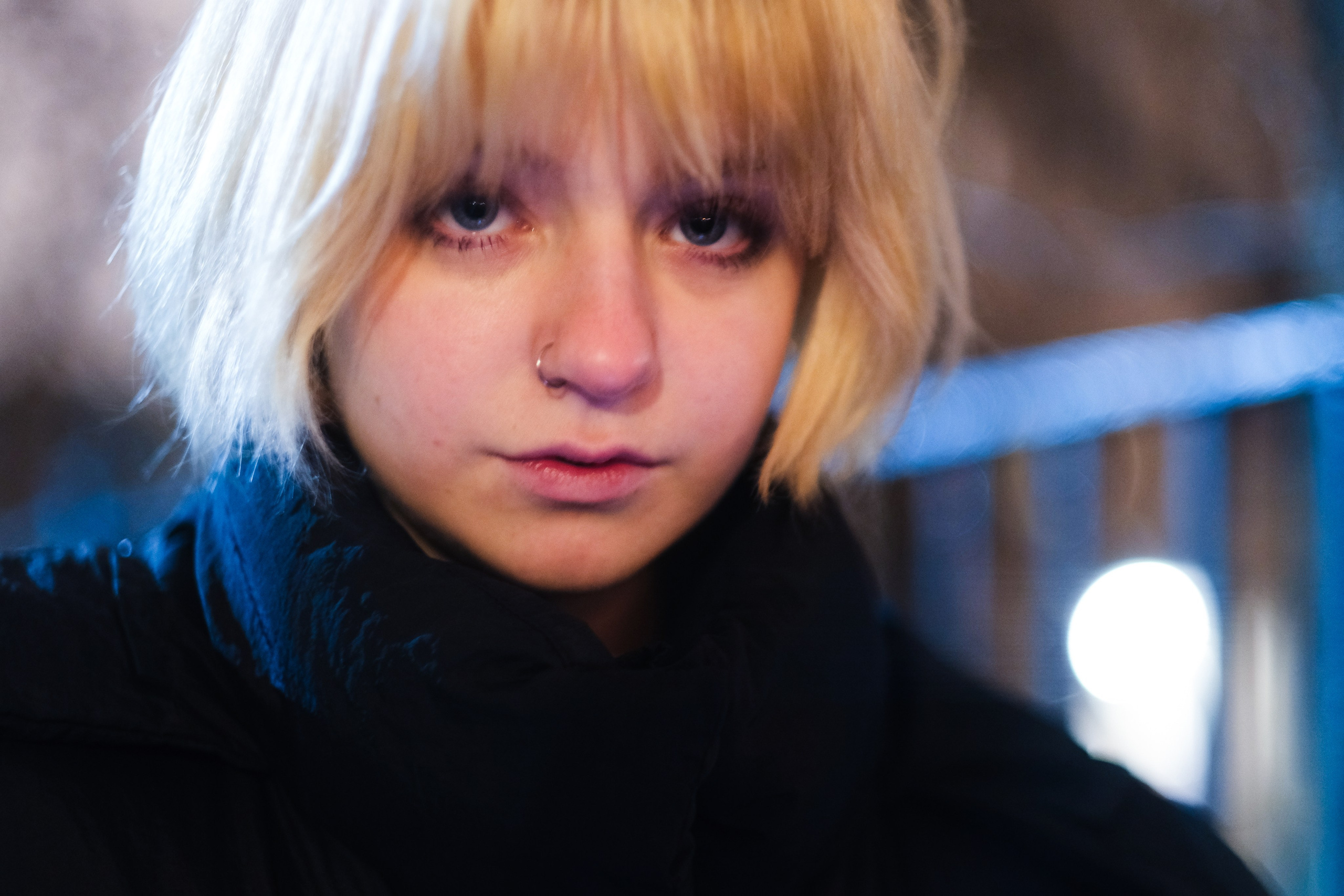 Кристина в дыму. Креативный фотограф в Москве Арапова Виталия