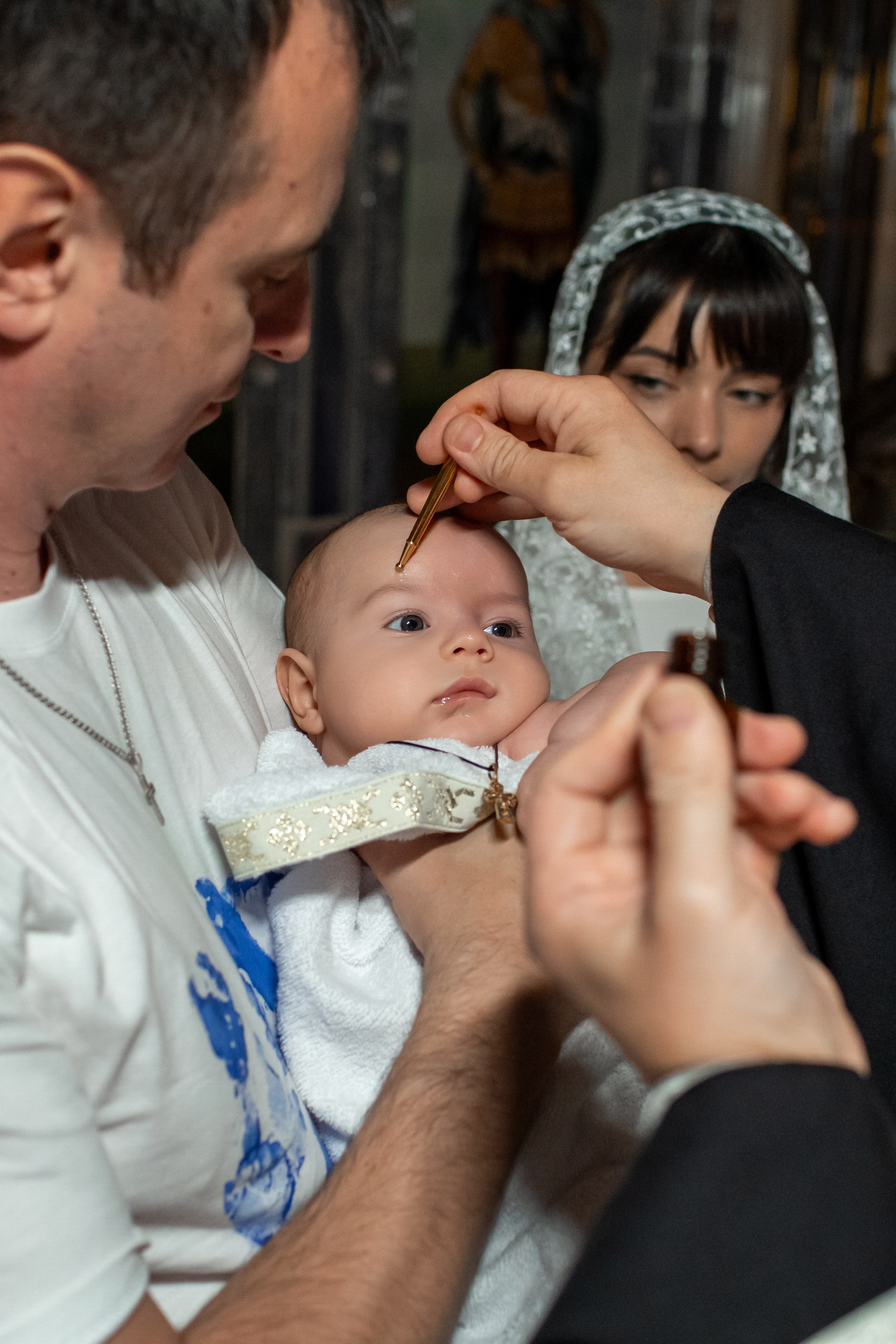Крещение в Храме Вооруженных Сил России. Профессиональный фотограф в Москве и Мо Мария Шантарёва
