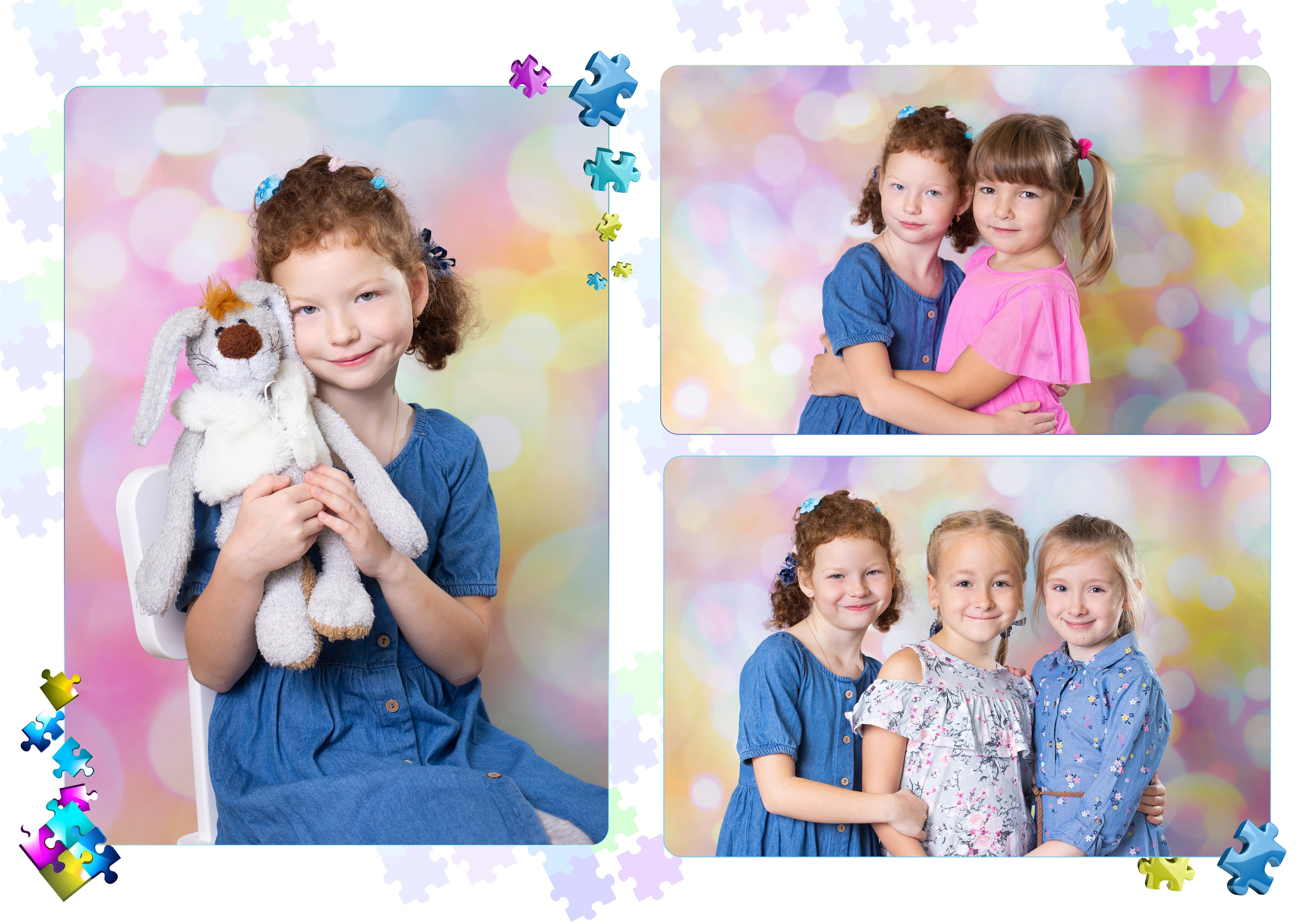 Пазлы 1. ВЫПУСКНЫЕ АЛЬБОМЫ для детского сада и школы Санкт-Петербург и Лен. область