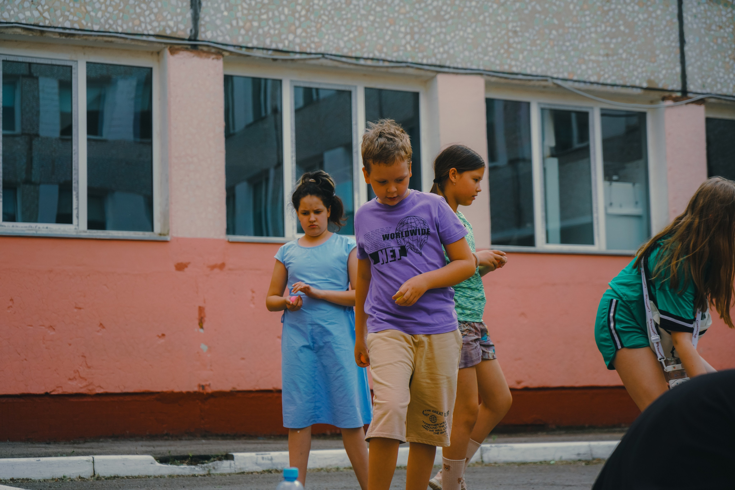 Английский лагерь в школе, Июнь 2024