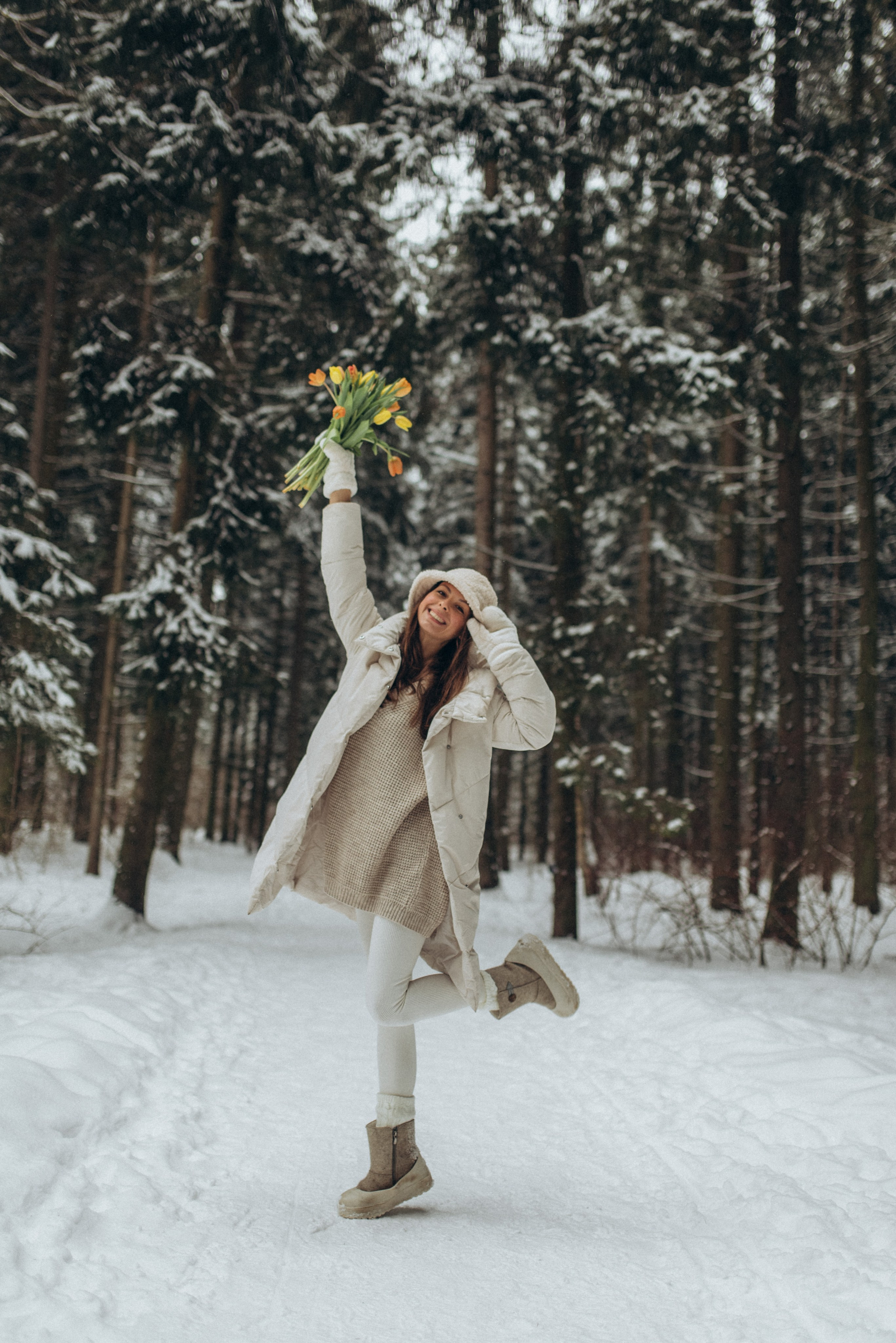 Мелина. Зимняя прогулка. Семейный фотограф в Москве Екатерина Север