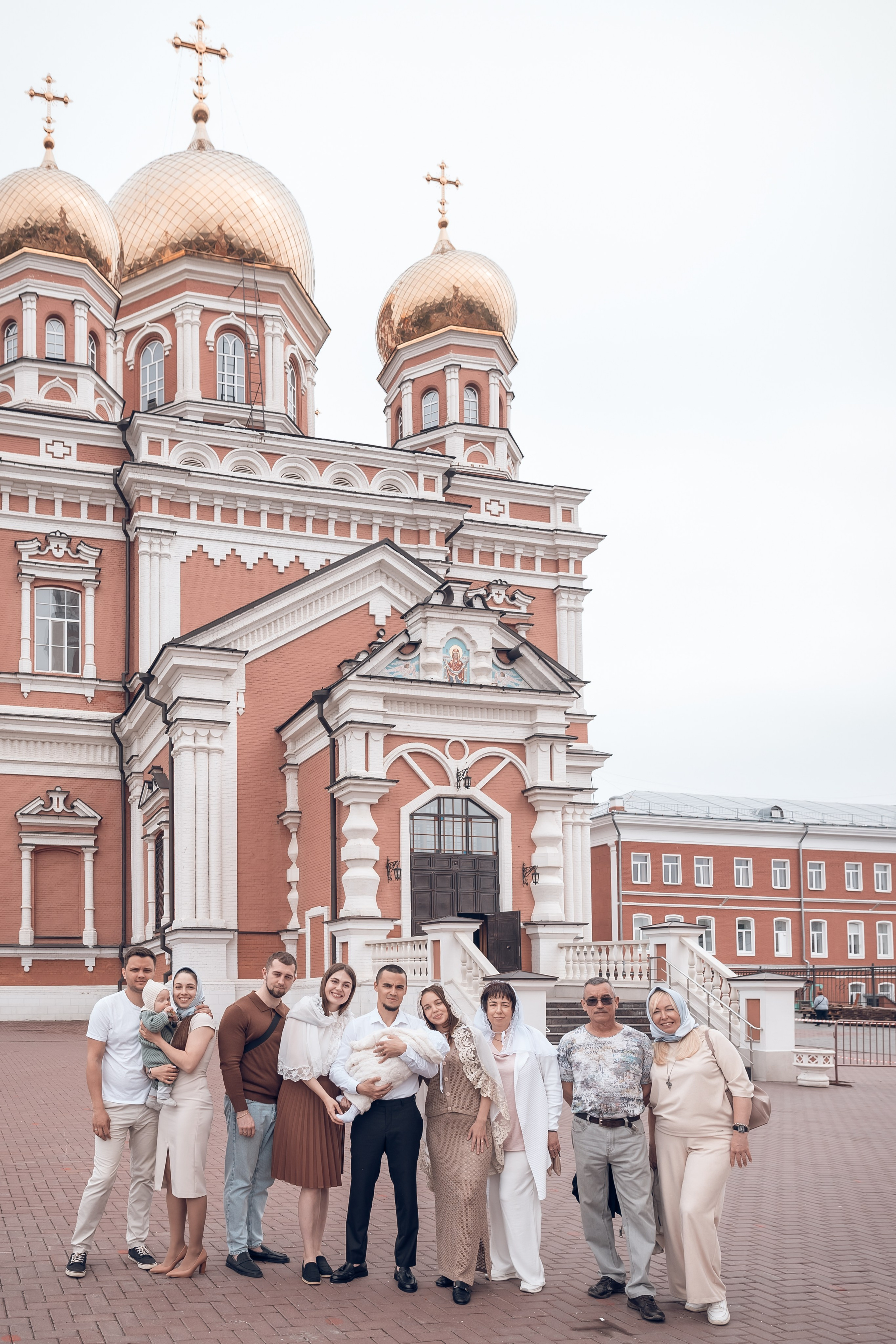 Таинство Крещения Марии в соборе Покрова Божьей Матери. Главная