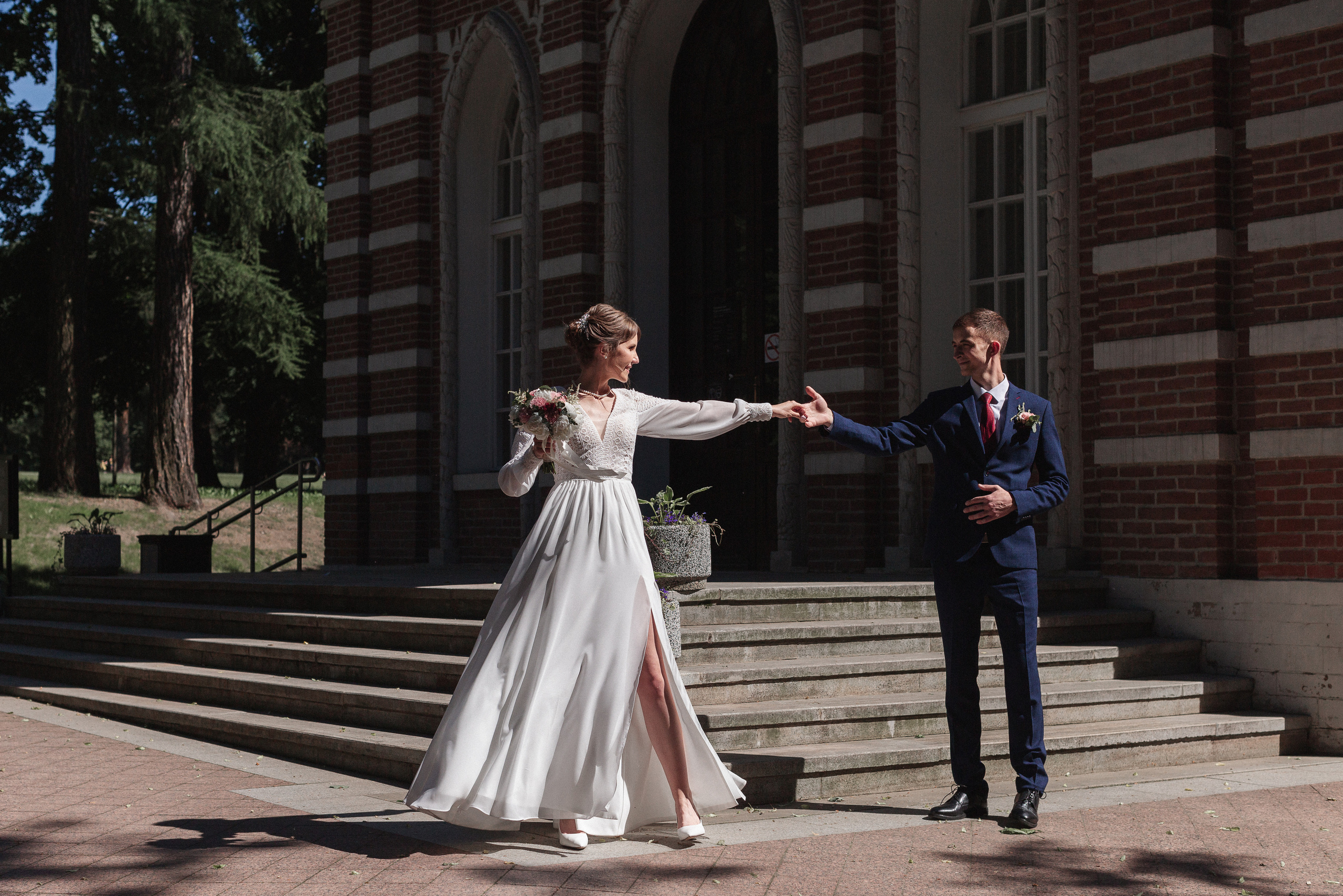 Лена и Антон. Свадебный фотограф Москва Анастасия Храмова
