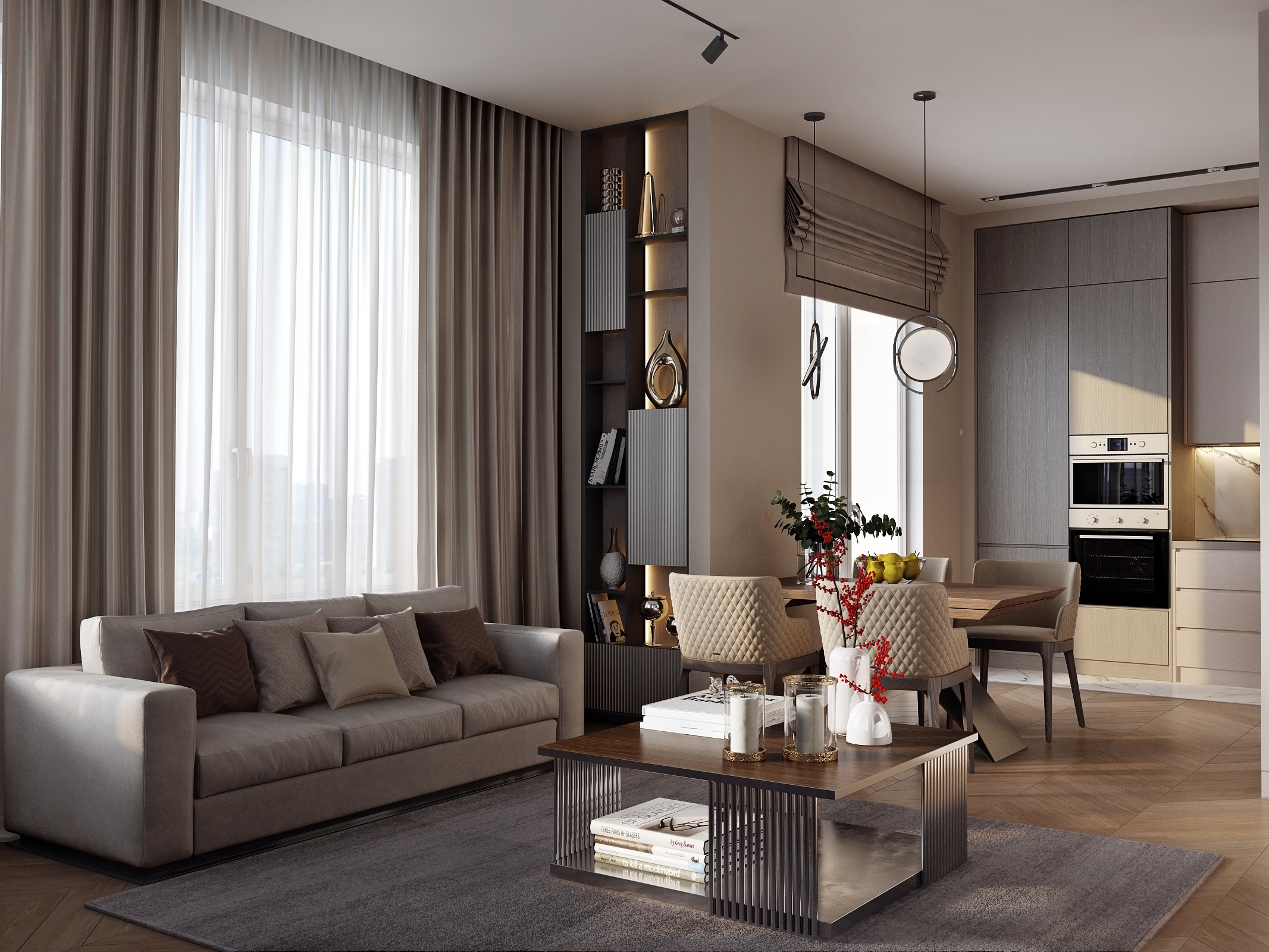 ЖК Символ. Дизайн интерьера в Москве