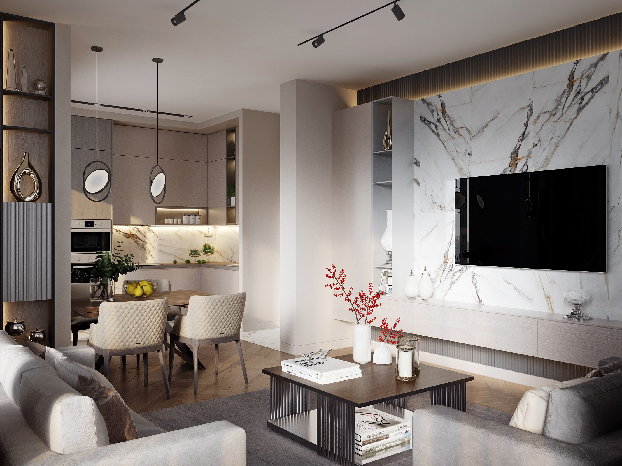 ЖК Символ. Дизайн интерьера в Москве