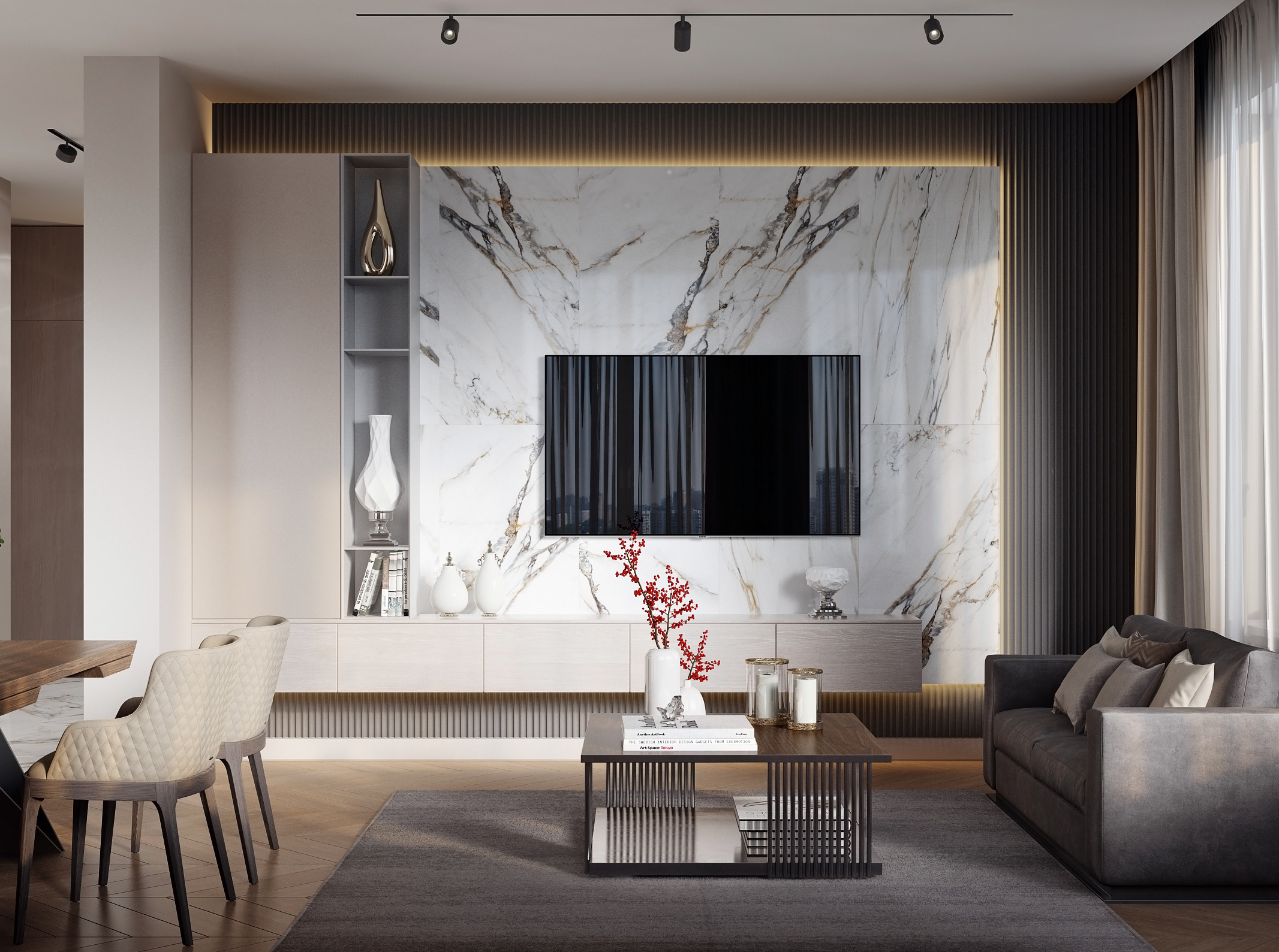 ЖК Символ. Дизайн интерьера в Москве