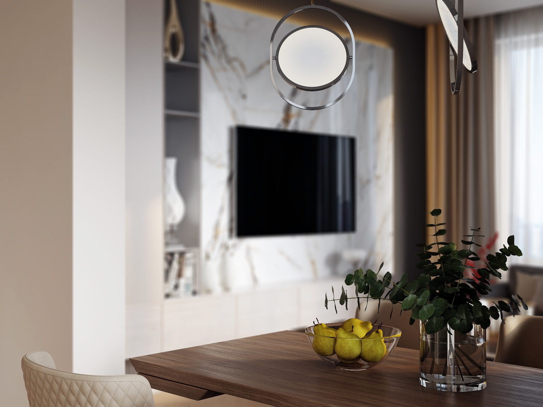 ЖК Символ. Дизайн интерьера в Москве