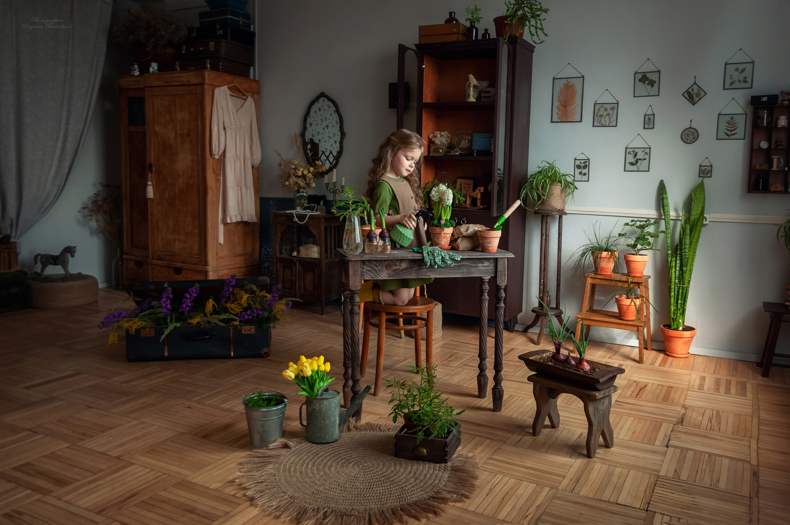 Детский портрет. Фотохудожник и фоторежиссёр Евгения Будякова