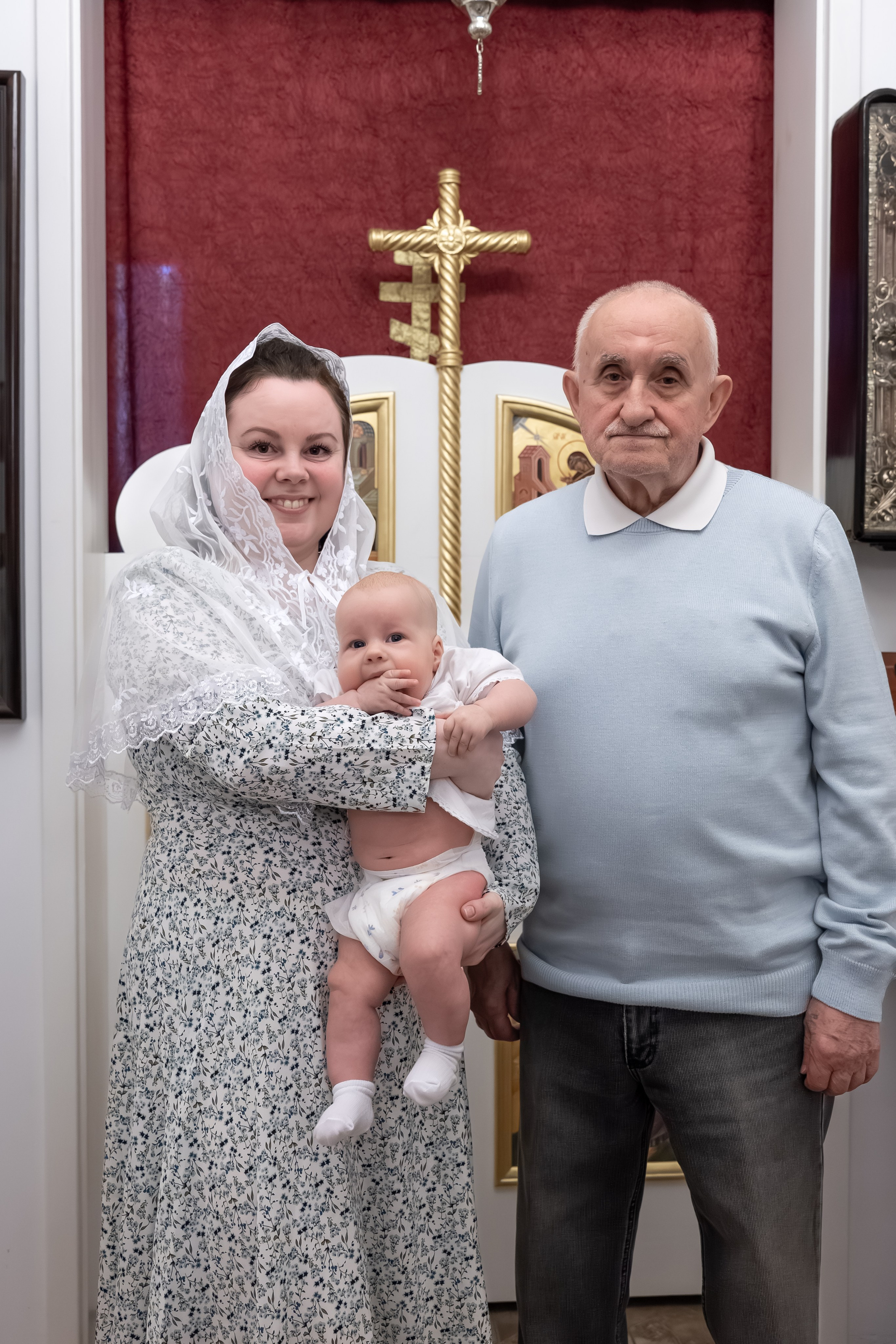 Крещение мл. Максима. Фотограф в Москве