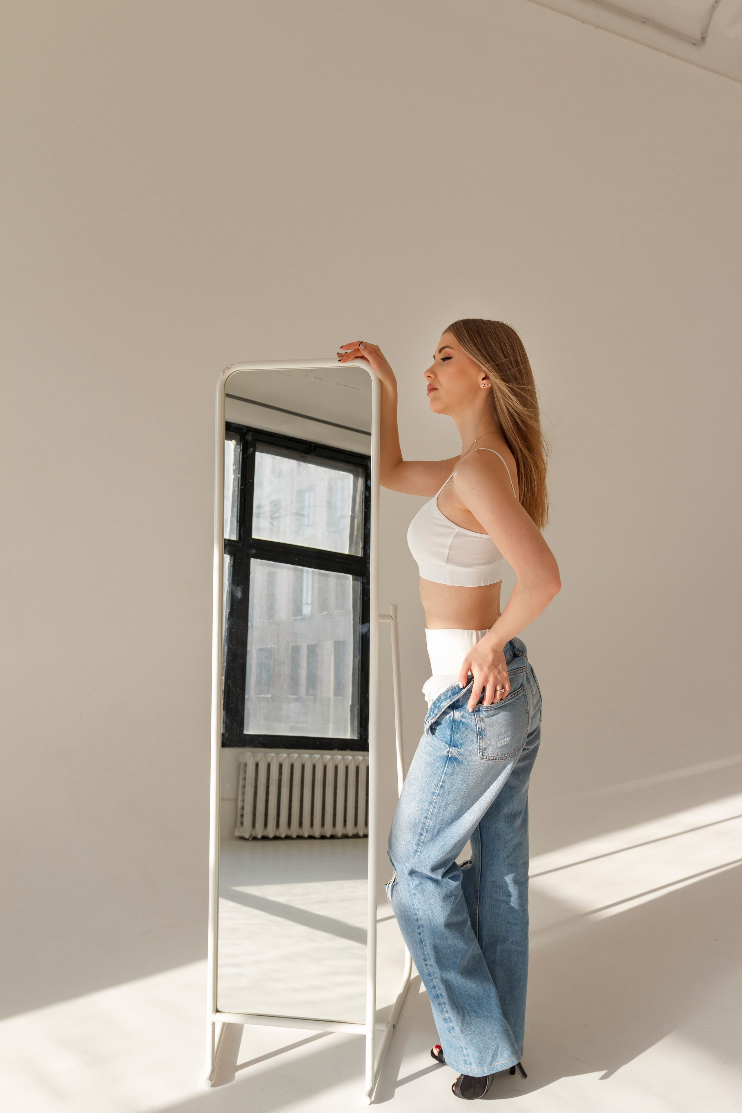 Весенняя в студии. Фотограф Москва — личные фотосессии, лавстори в студии