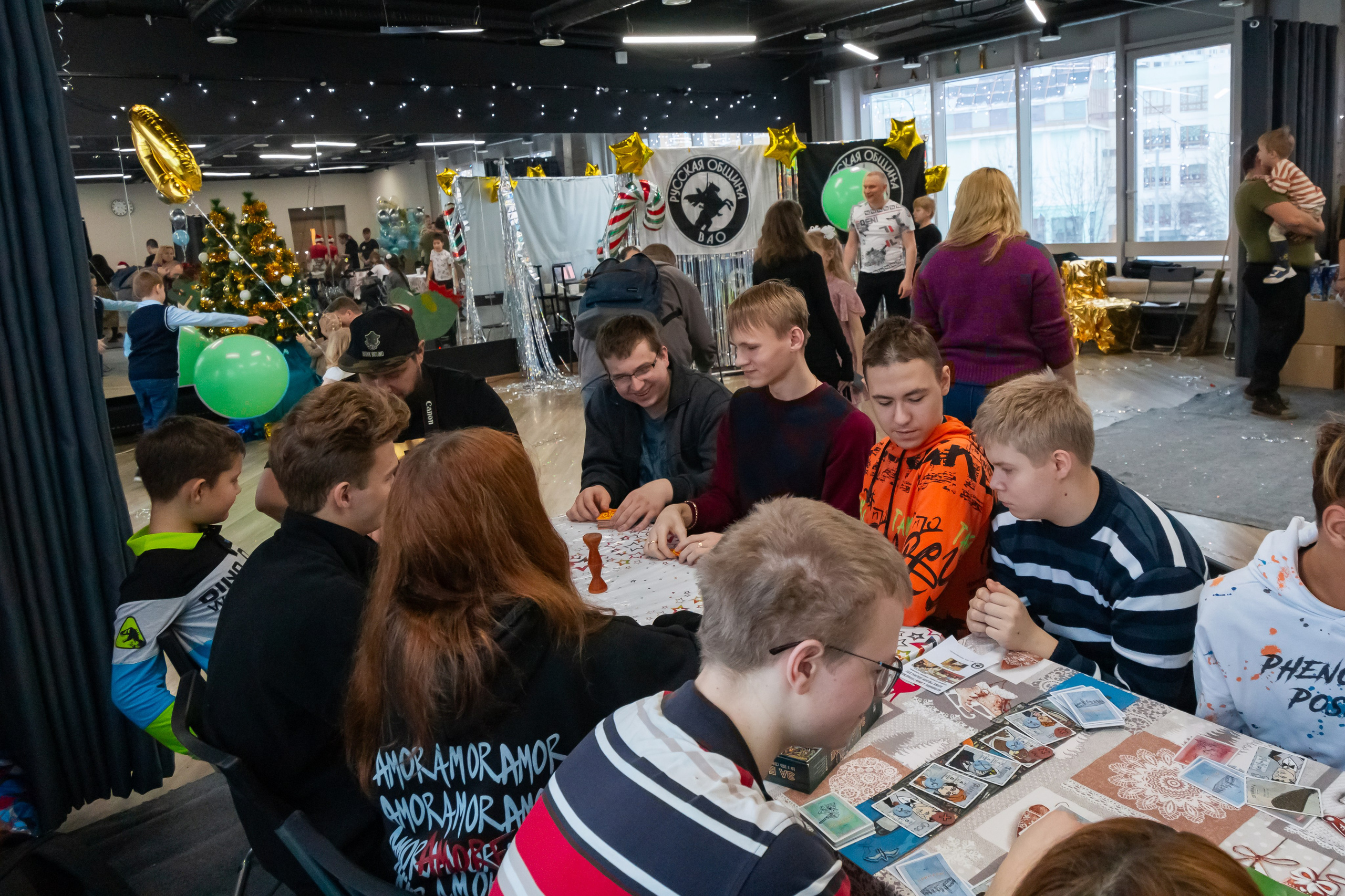 Новогодний праздник Русская Община ВАО. Фотограф Илья Варакин