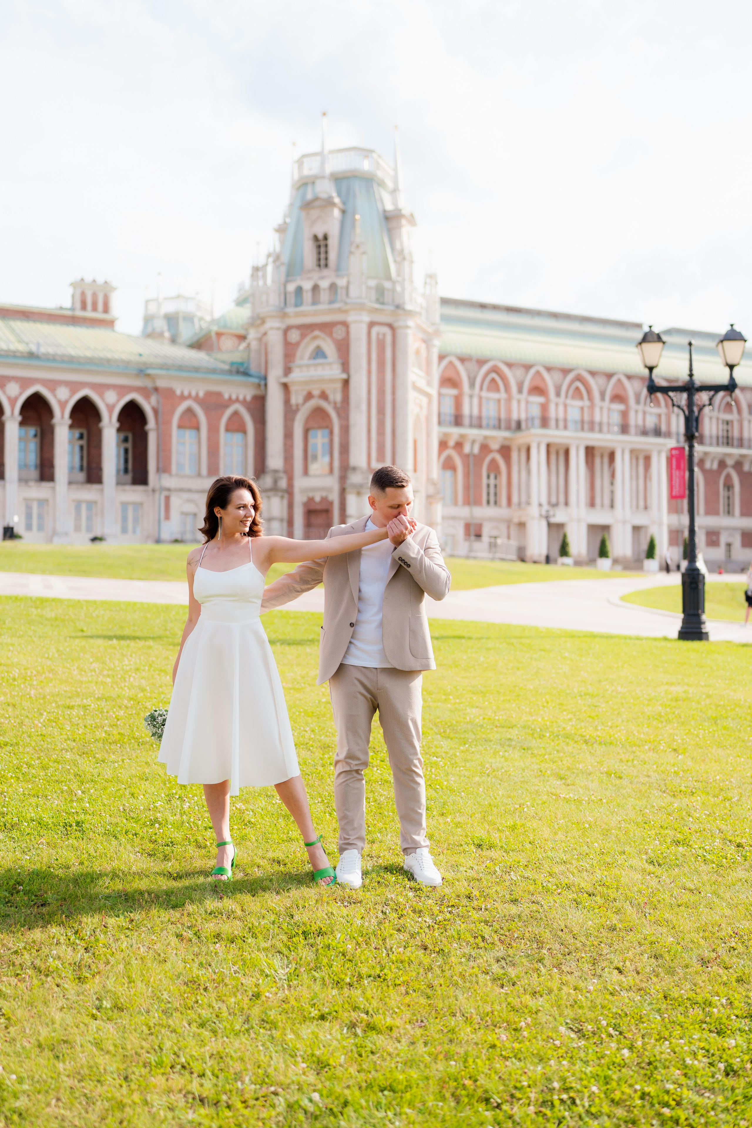 Марина и Дима. Царицыно. Свадебный фотограф Москва