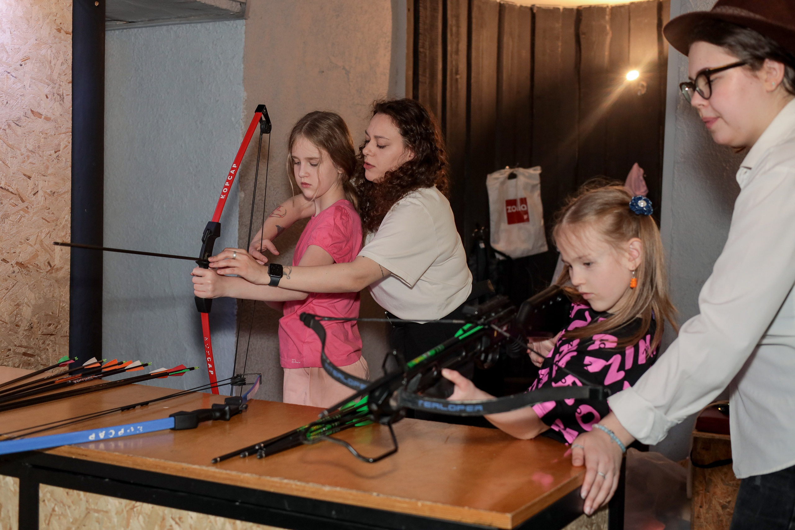 День рождение в стрелковом клубе. Фотограф Надршина Лилия