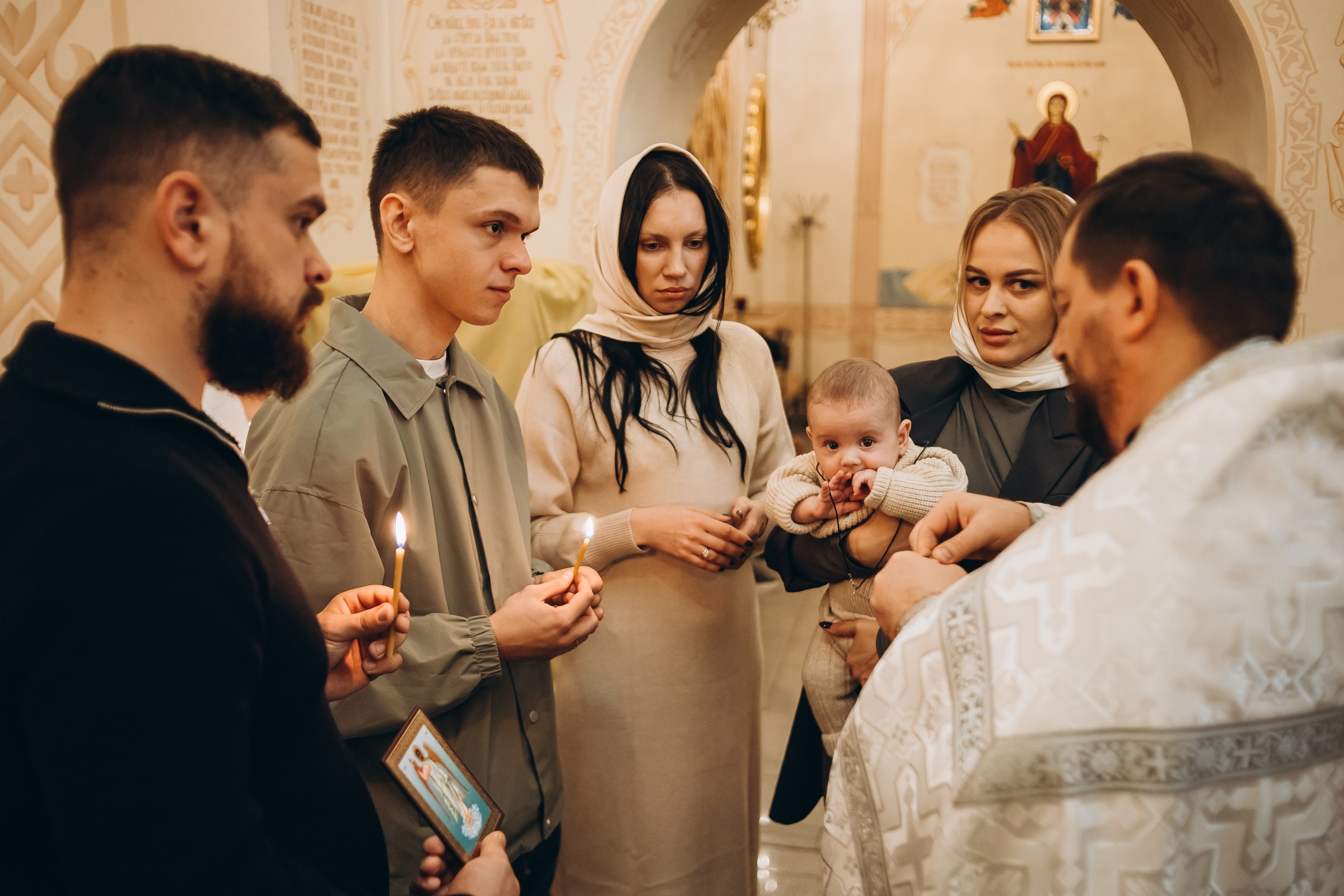 Крещение Макса. Семейный фотограф в Волгодонске Краченцева Анна