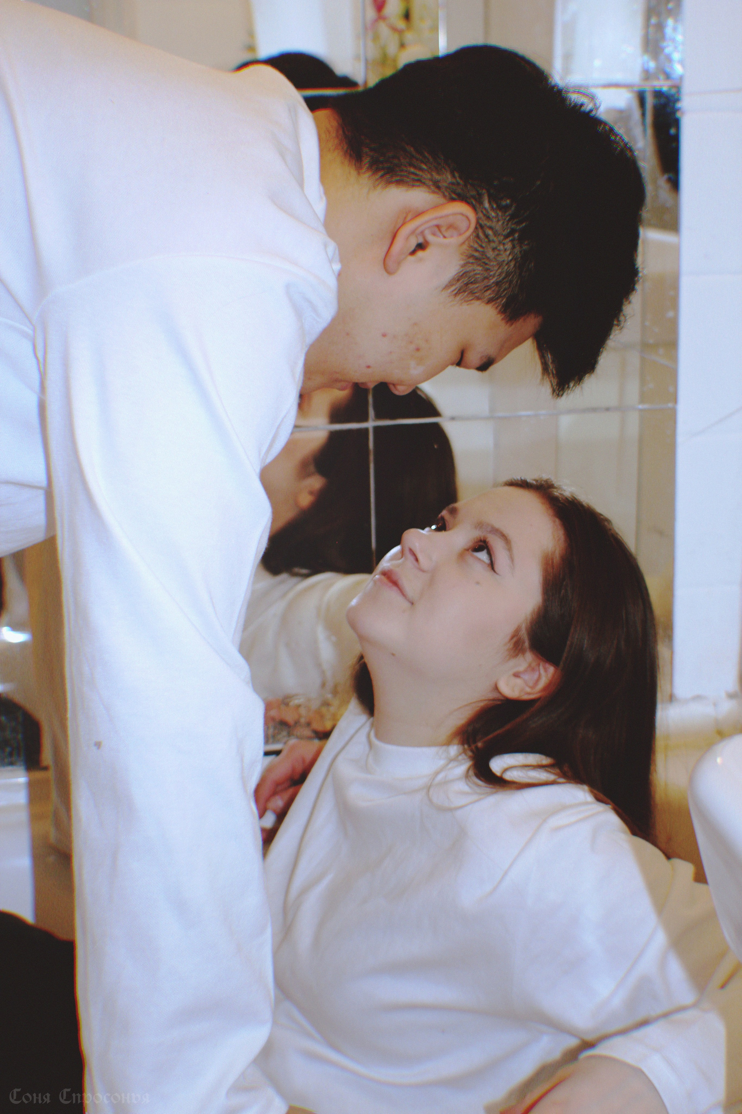 Лавстори Полина и Жора. Концертный и портретный фотограф в Москве Соня Спросонья