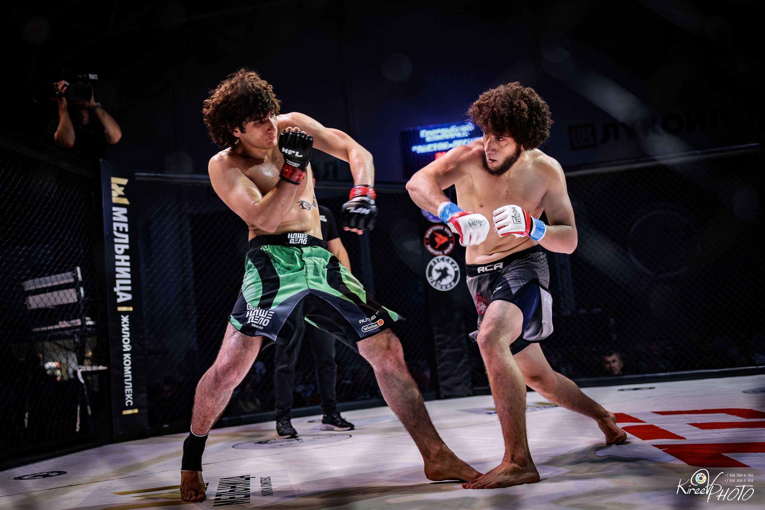 Профессиональный турнир MMA Вирабян Давид Джафаров Ринат Ставрополь