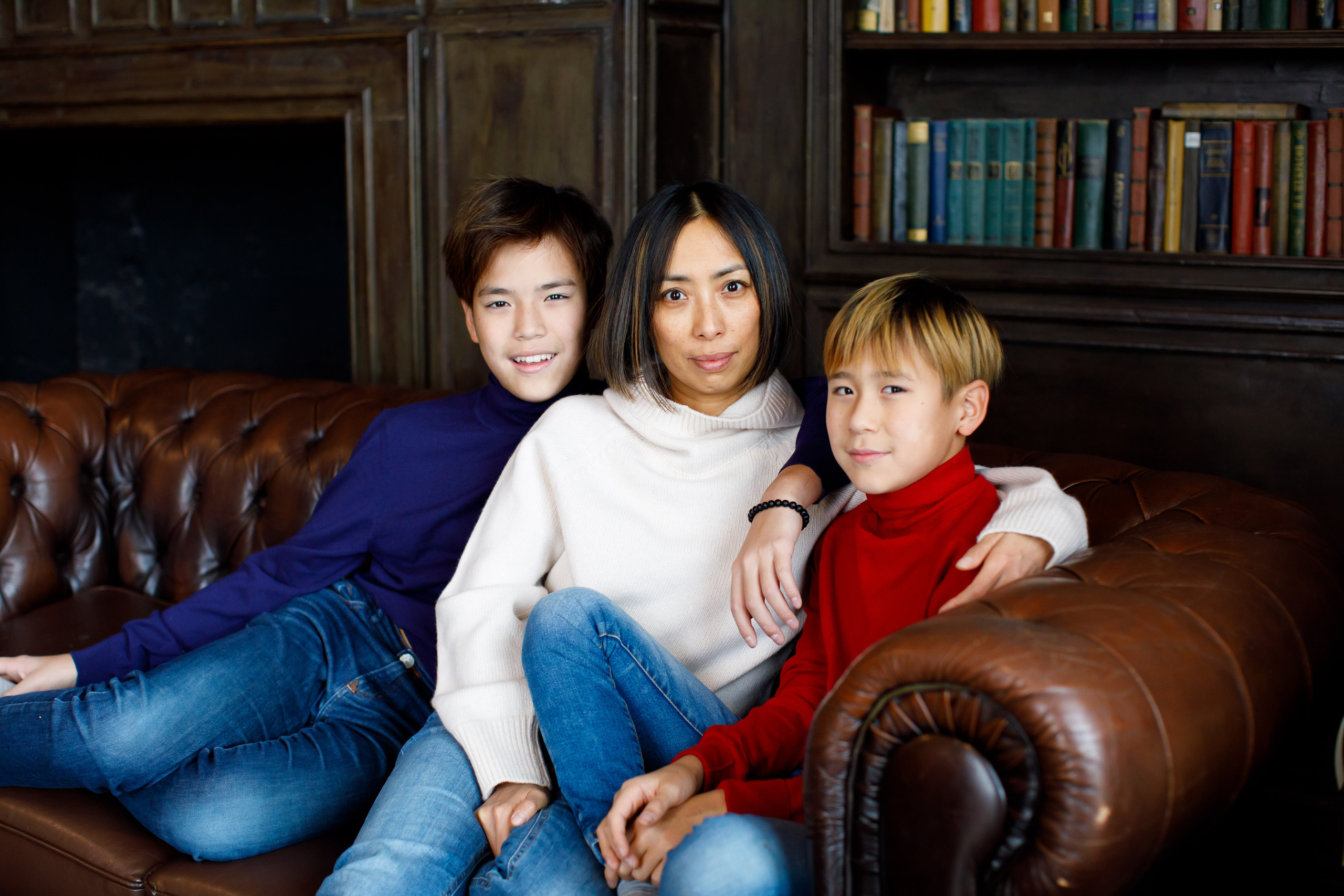 Новогодняя семейная съёмка. Портретный и семейный фотограф Юлия Герман