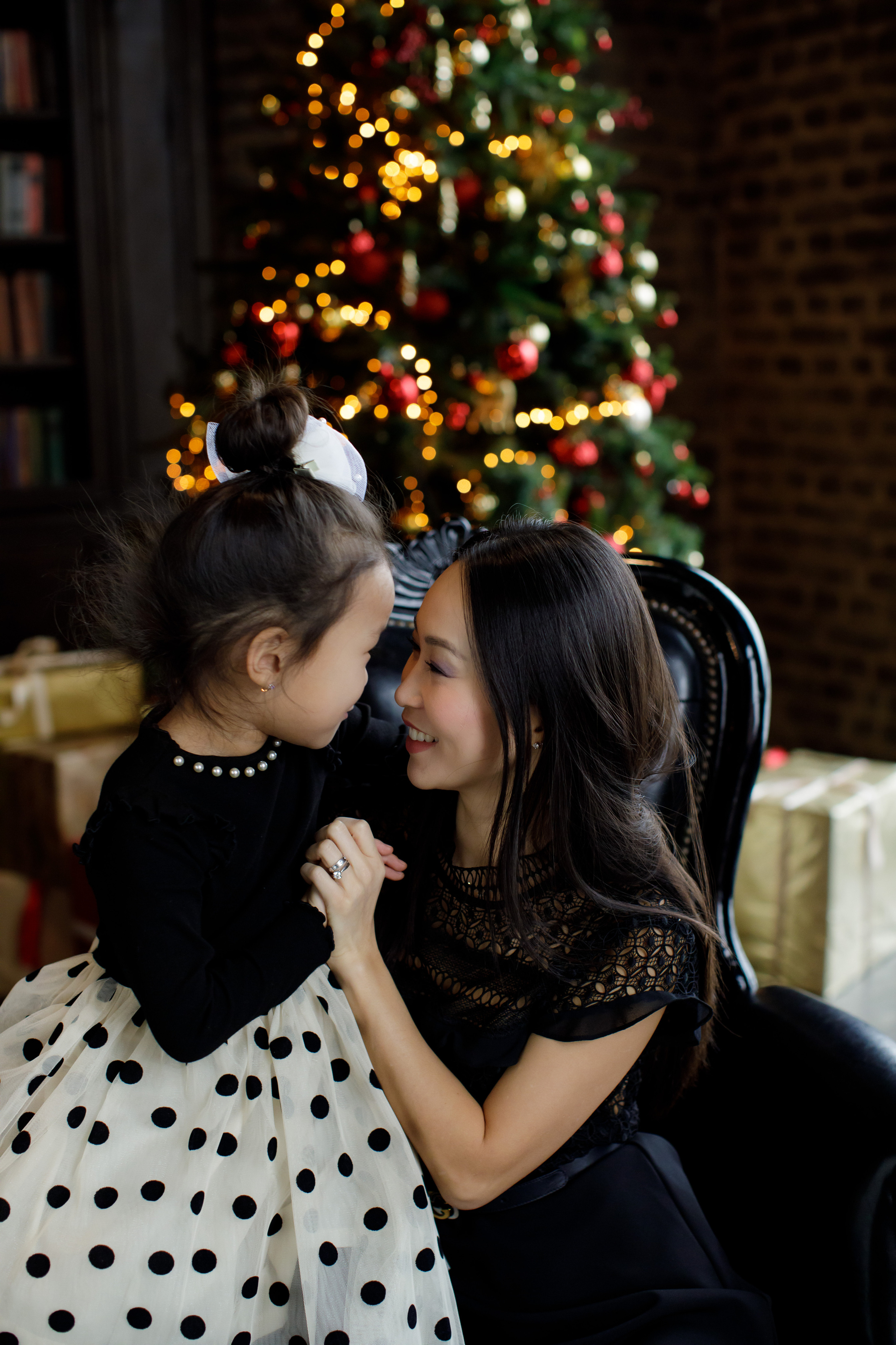 Новогодняя семейная съёмка. Портретный и семейный фотограф Юлия Герман