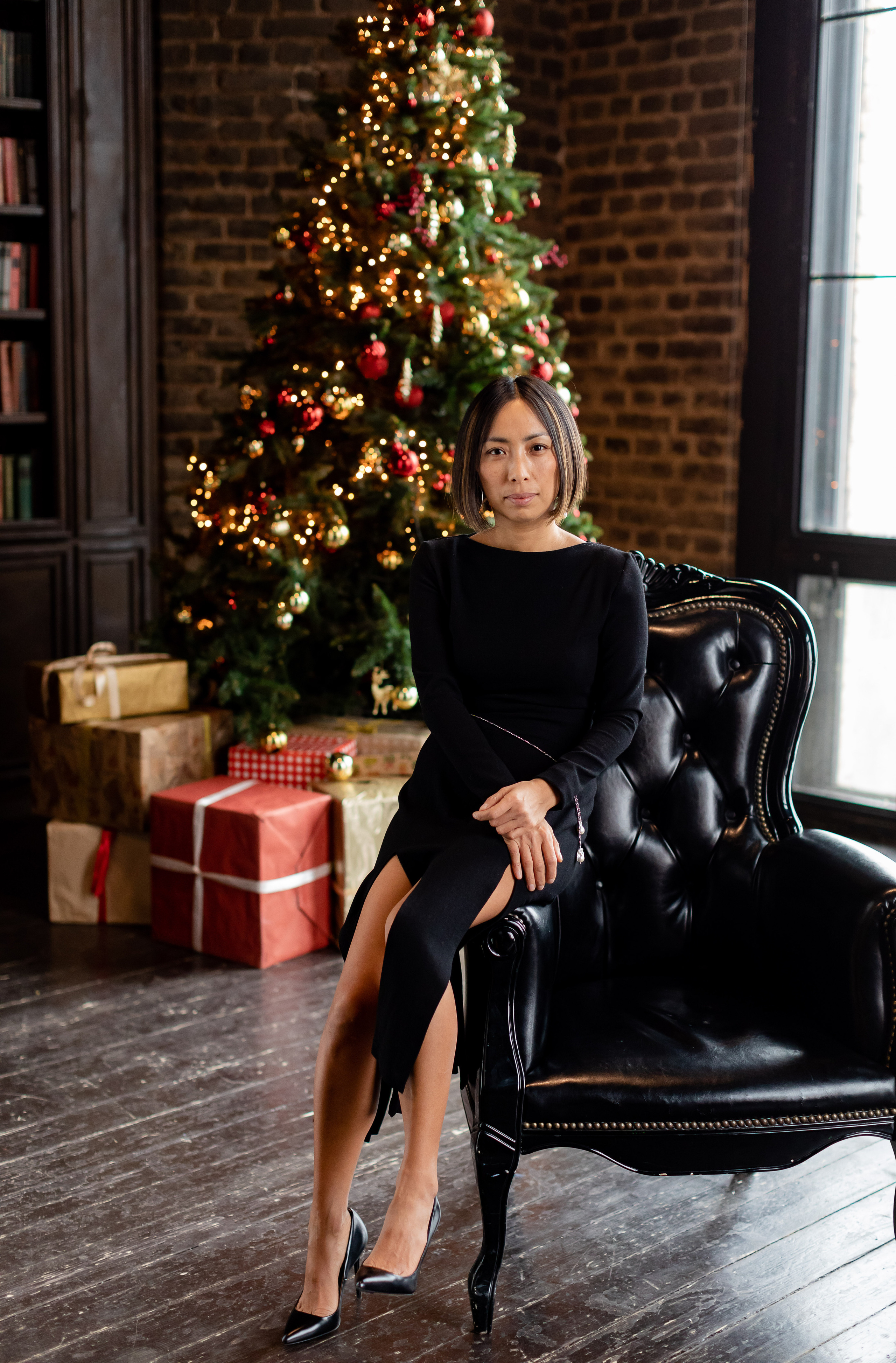 Новогодняя семейная съёмка. Портретный и семейный фотограф Юлия Герман