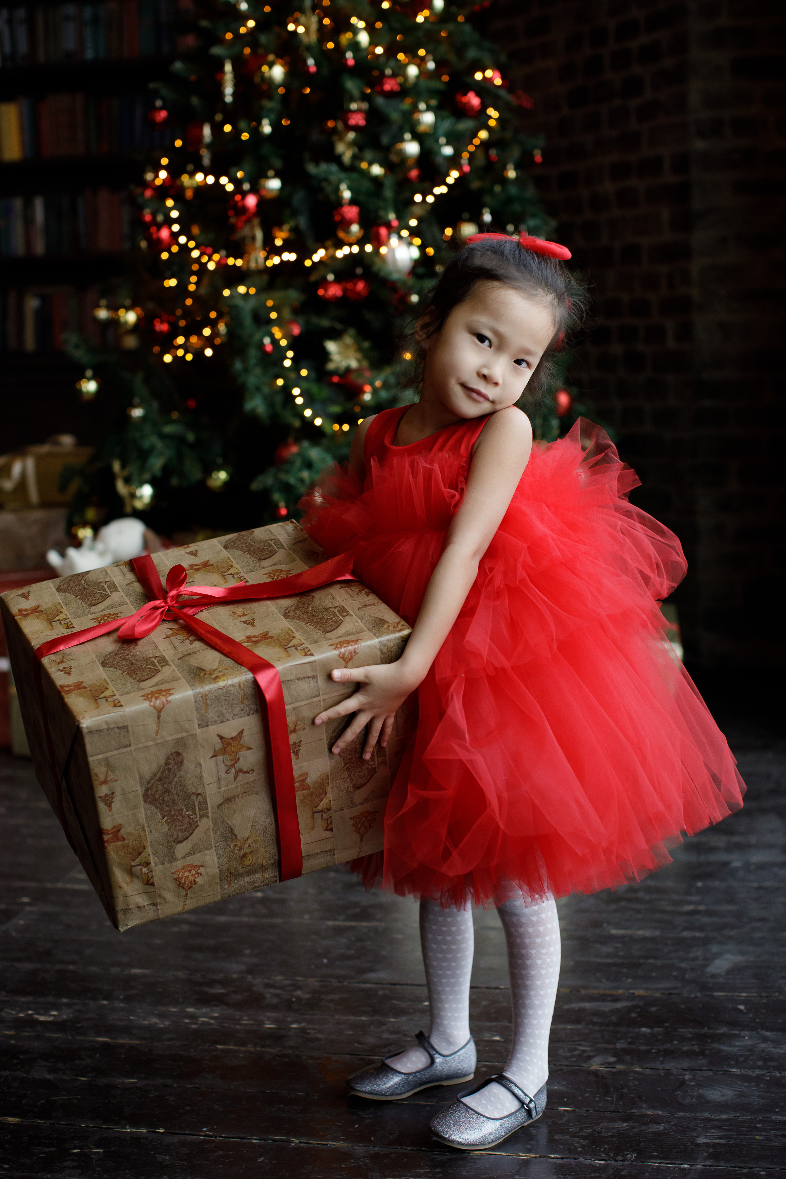 Новогодняя семейная съёмка. Портретный и семейный фотограф Юлия Герман