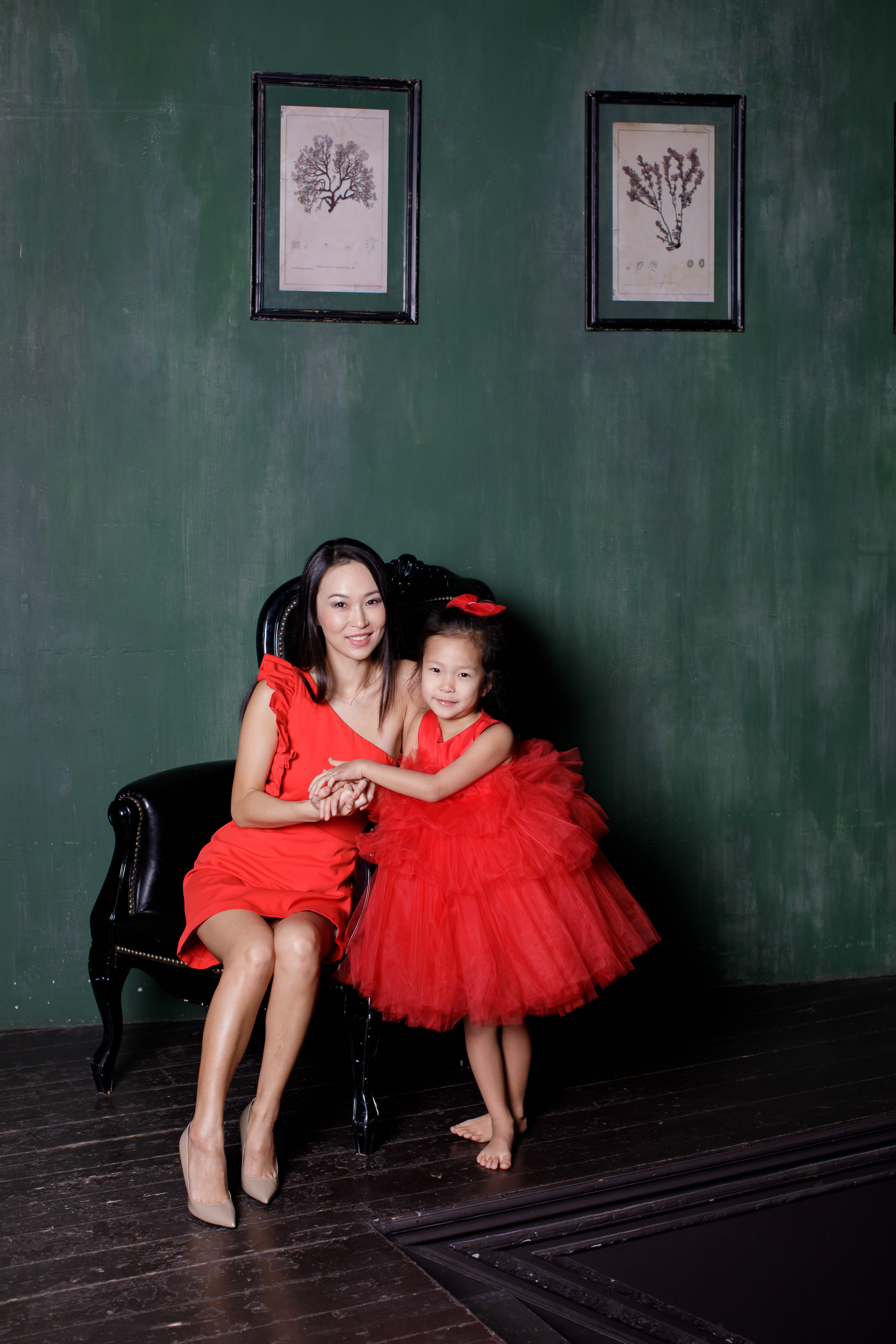 Новогодняя семейная съёмка. Портретный и семейный фотограф Юлия Герман