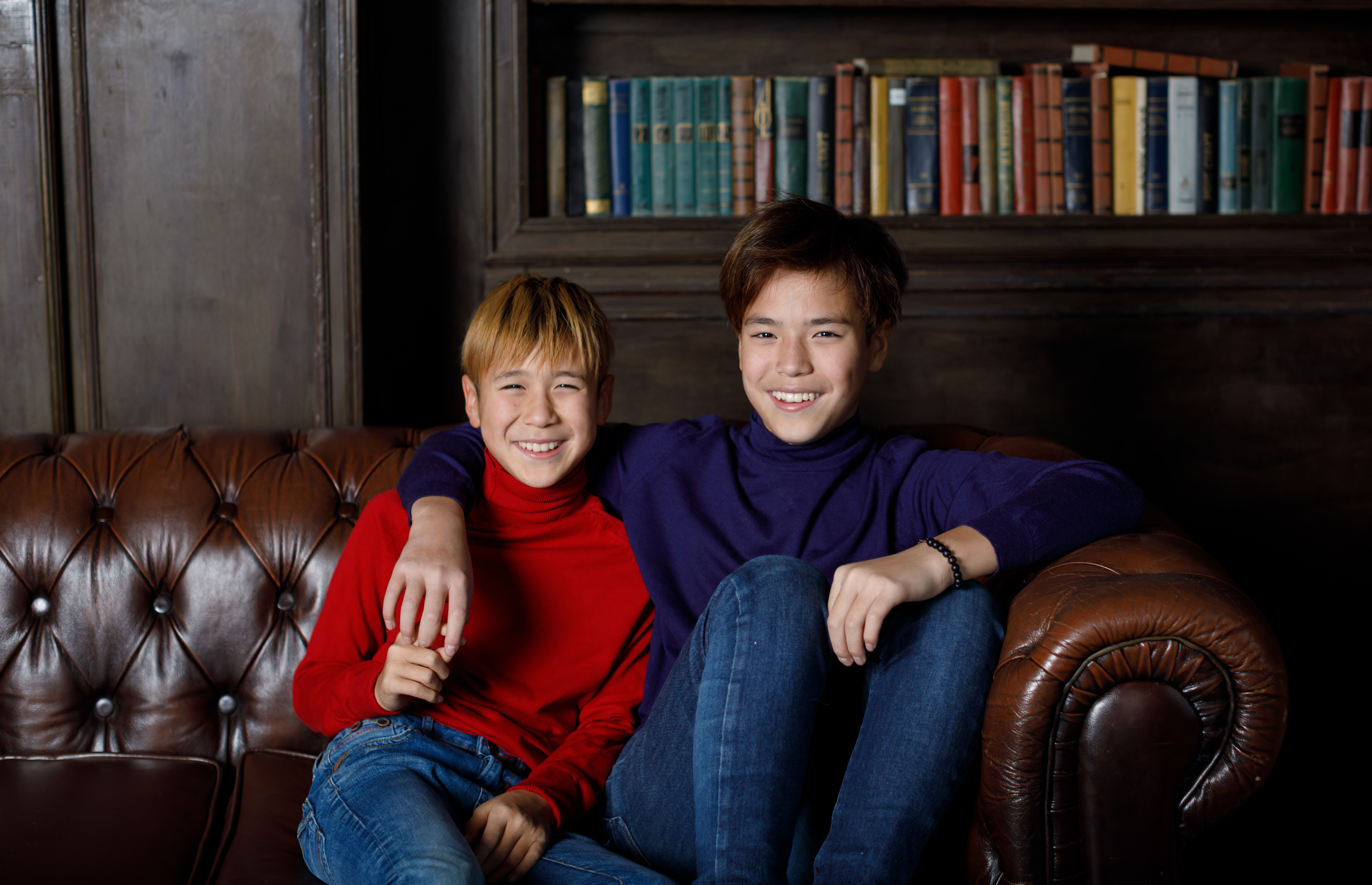 Новогодняя семейная съёмка. Портретный и семейный фотограф Юлия Герман