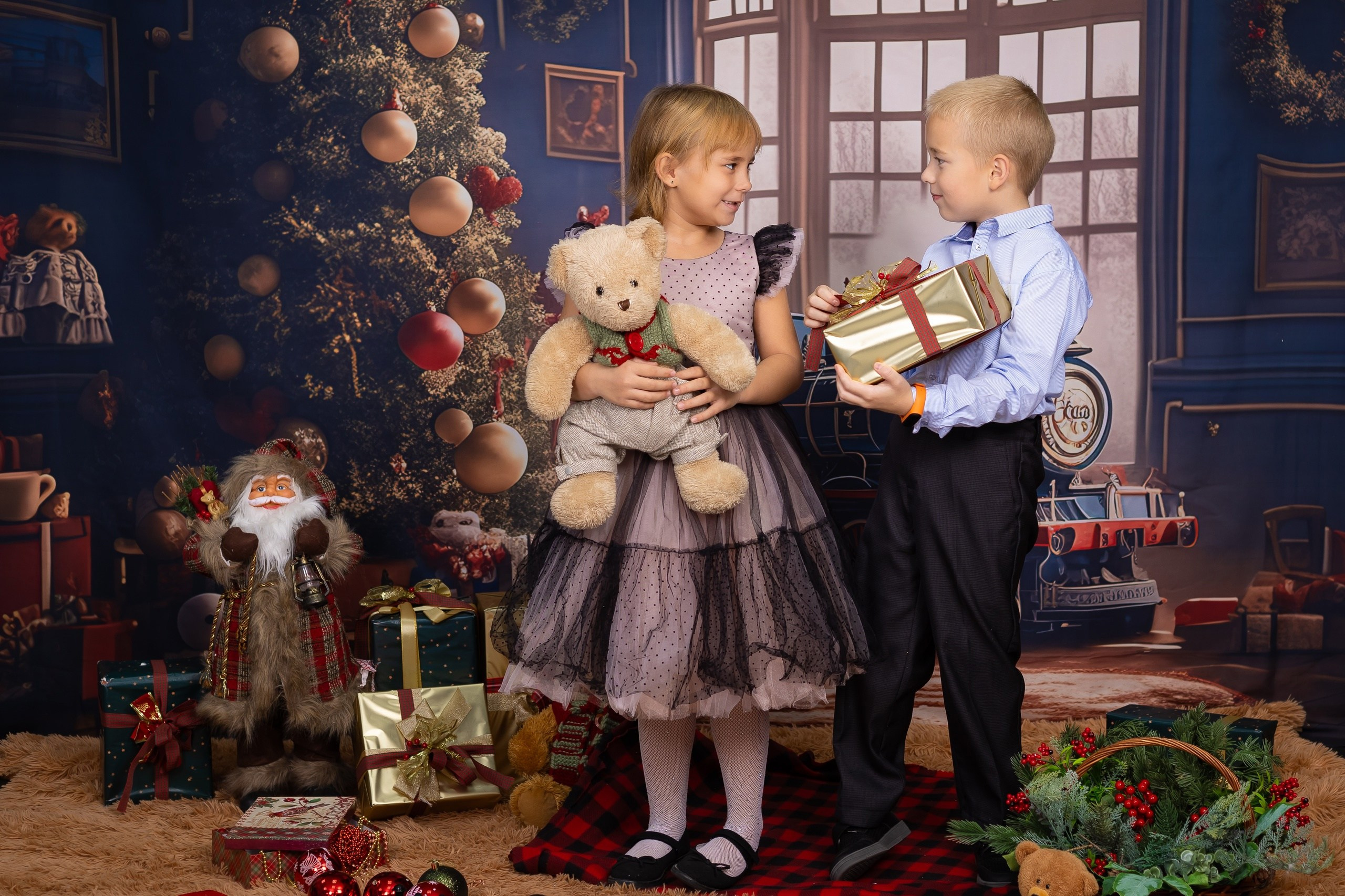 Новогодняя фотосессия 2025 г. Фотостудия «Олеся». Фотостудия в г. Верхняя Пышма